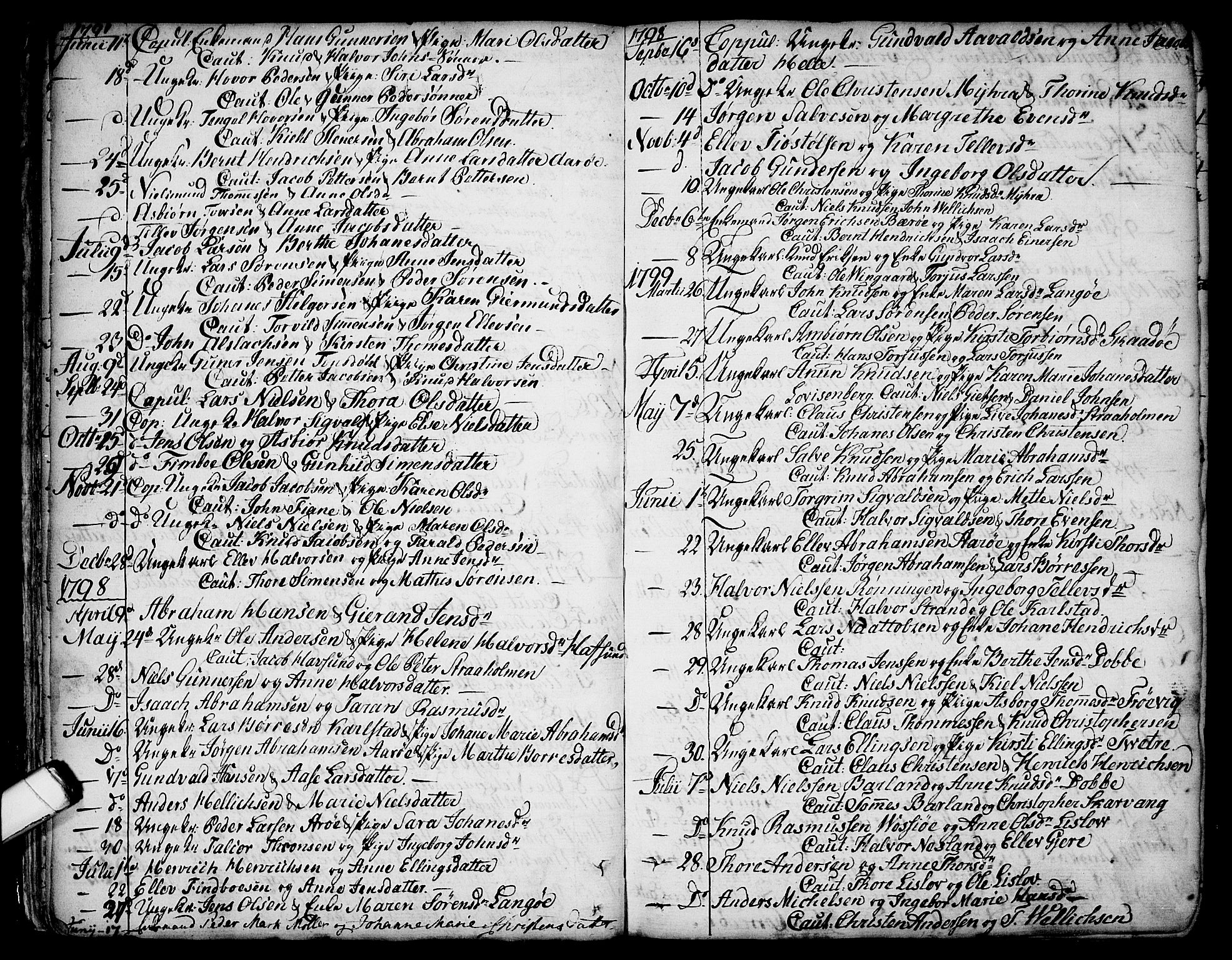 Sannidal kirkebøker, SAKO/A-296/F/Fa/L0002: Parish register (official) no. 2, 1767-1802, p. 20