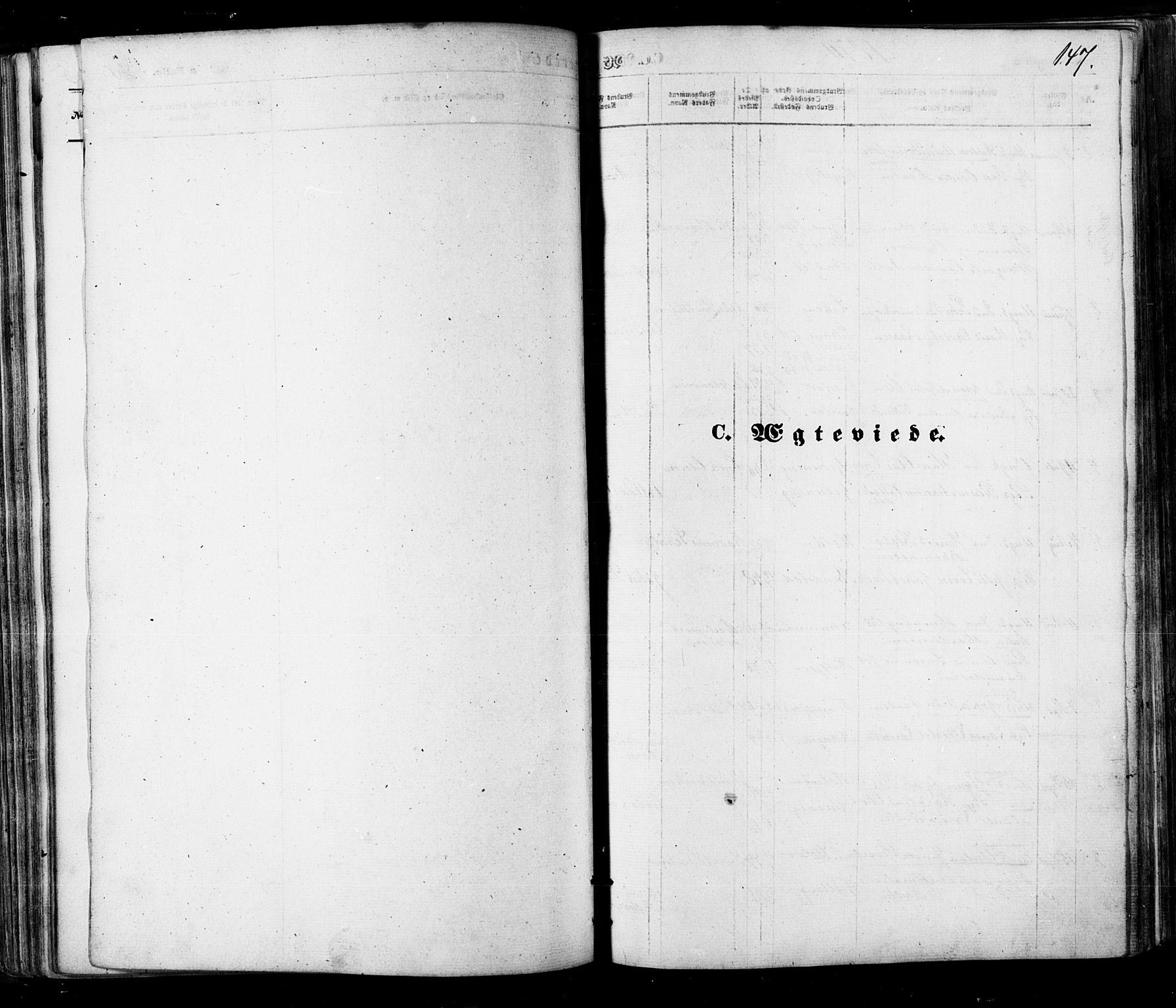 Ministerialprotokoller, klokkerbøker og fødselsregistre - Nordland, SAT/A-1459/888/L1242: Parish register (official) no. 888A08, 1870-1875, p. 147