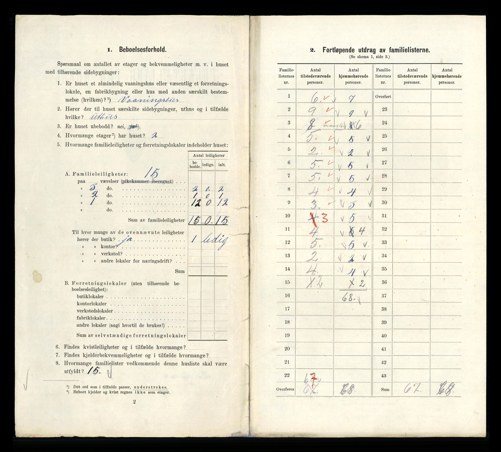 RA, 1910 census for Kristiania, 1910, p. 120956