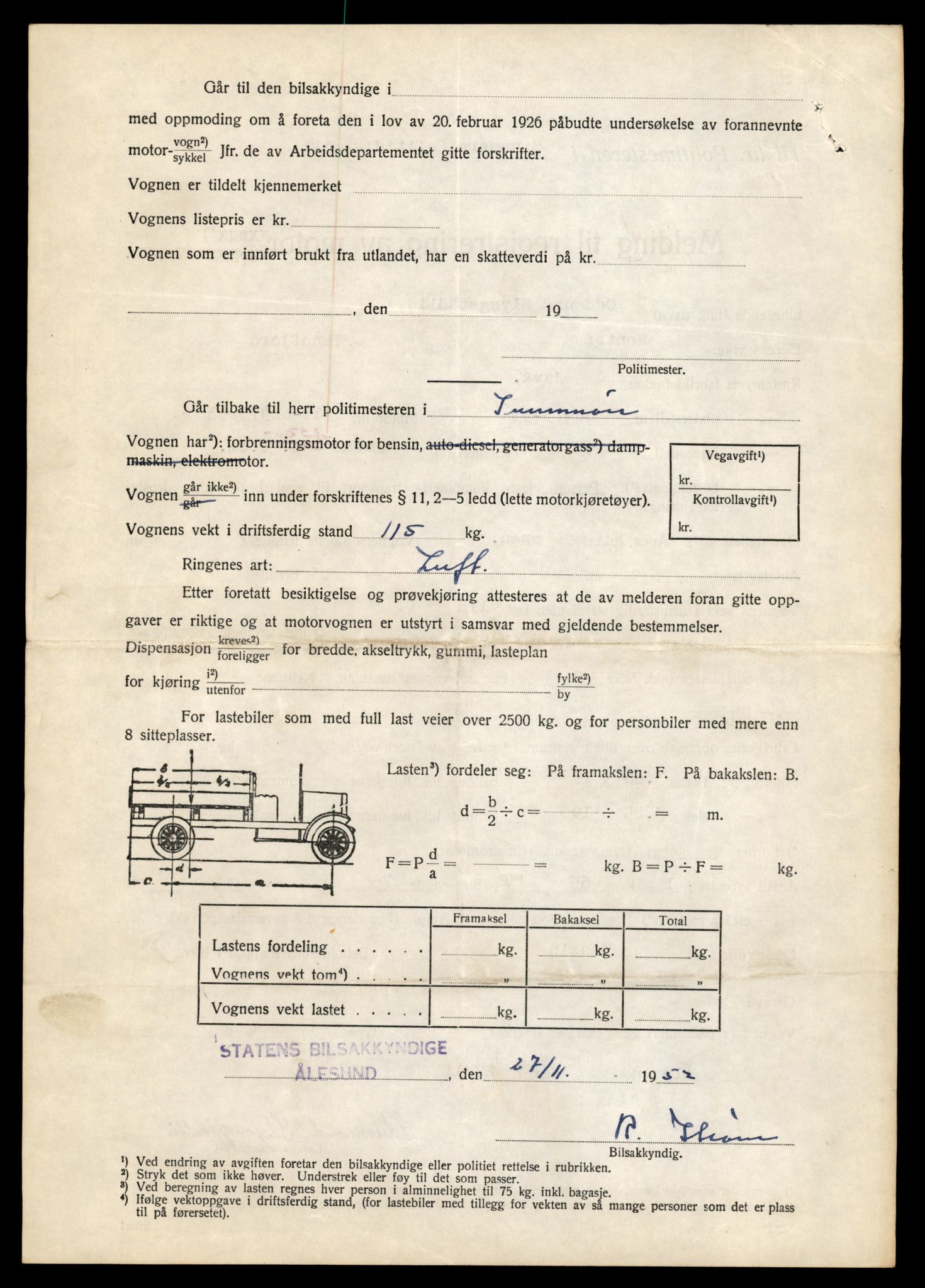 Møre og Romsdal vegkontor - Ålesund trafikkstasjon, AV/SAT-A-4099/F/Fe/L0031: Registreringskort for kjøretøy T 11800 - T 11996, 1927-1998, p. 898