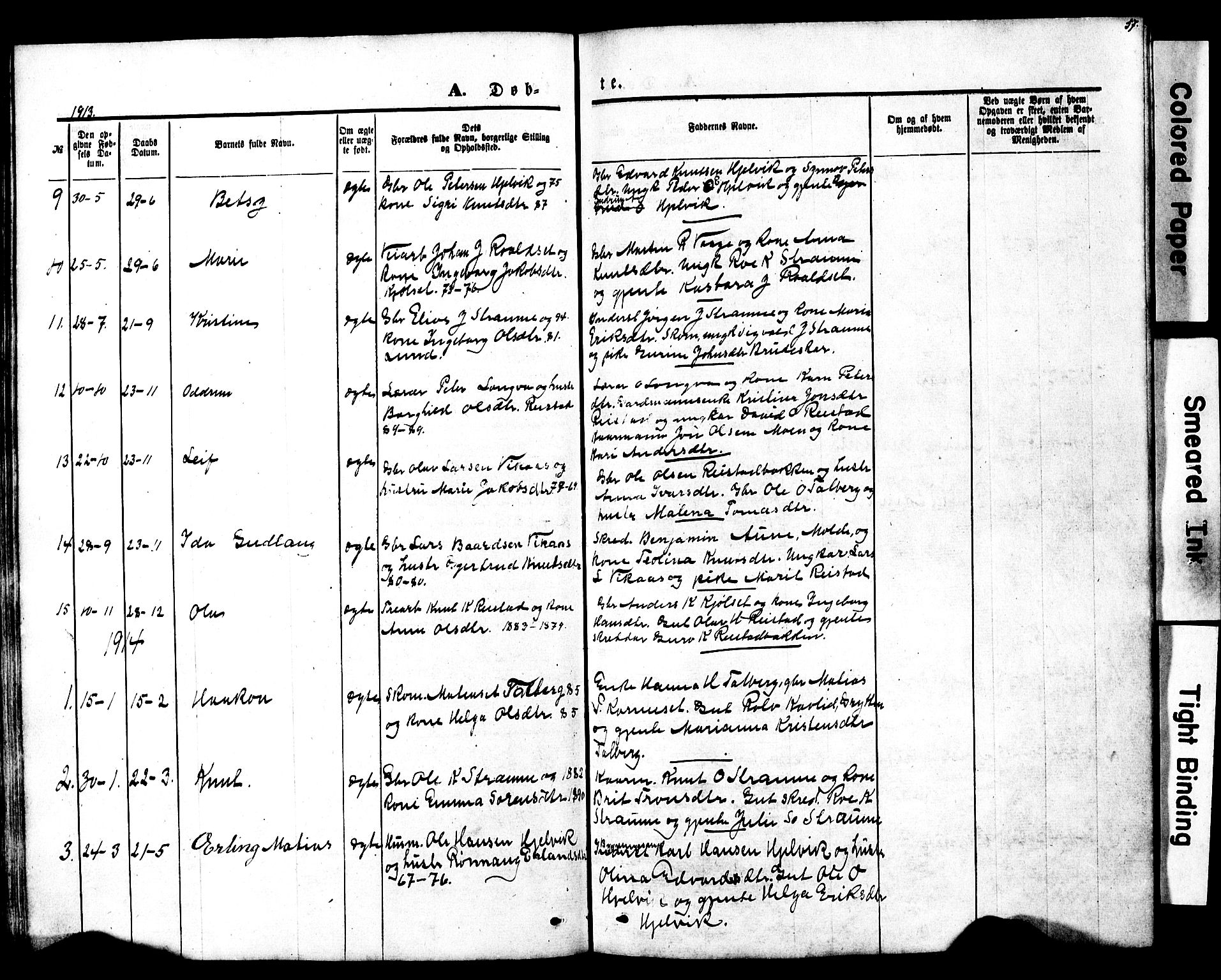 Ministerialprotokoller, klokkerbøker og fødselsregistre - Møre og Romsdal, AV/SAT-A-1454/550/L0618: Parish register (copy) no. 550C01, 1870-1927, p. 57