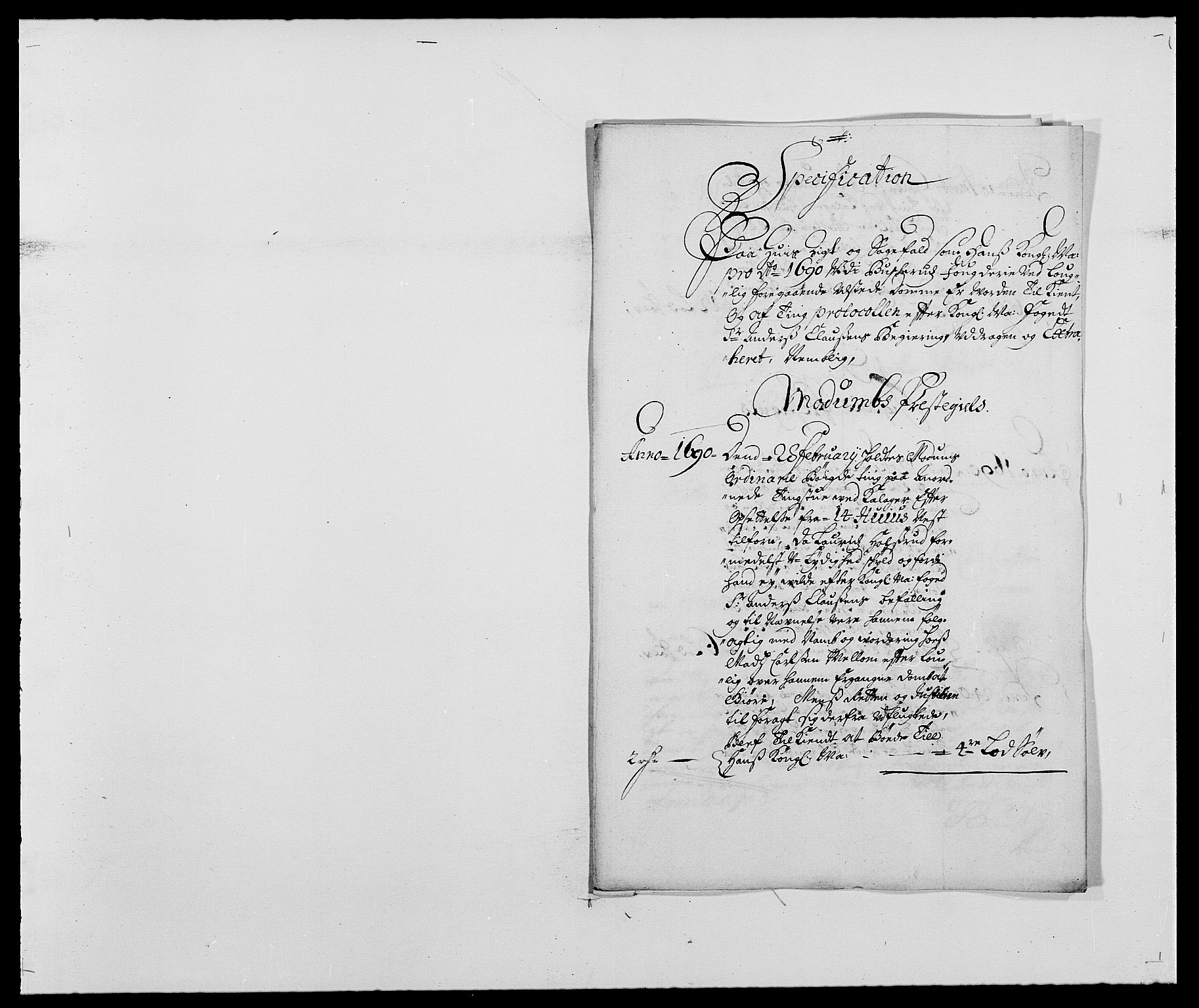 Rentekammeret inntil 1814, Reviderte regnskaper, Fogderegnskap, AV/RA-EA-4092/R25/L1680: Fogderegnskap Buskerud, 1689-1690, p. 285