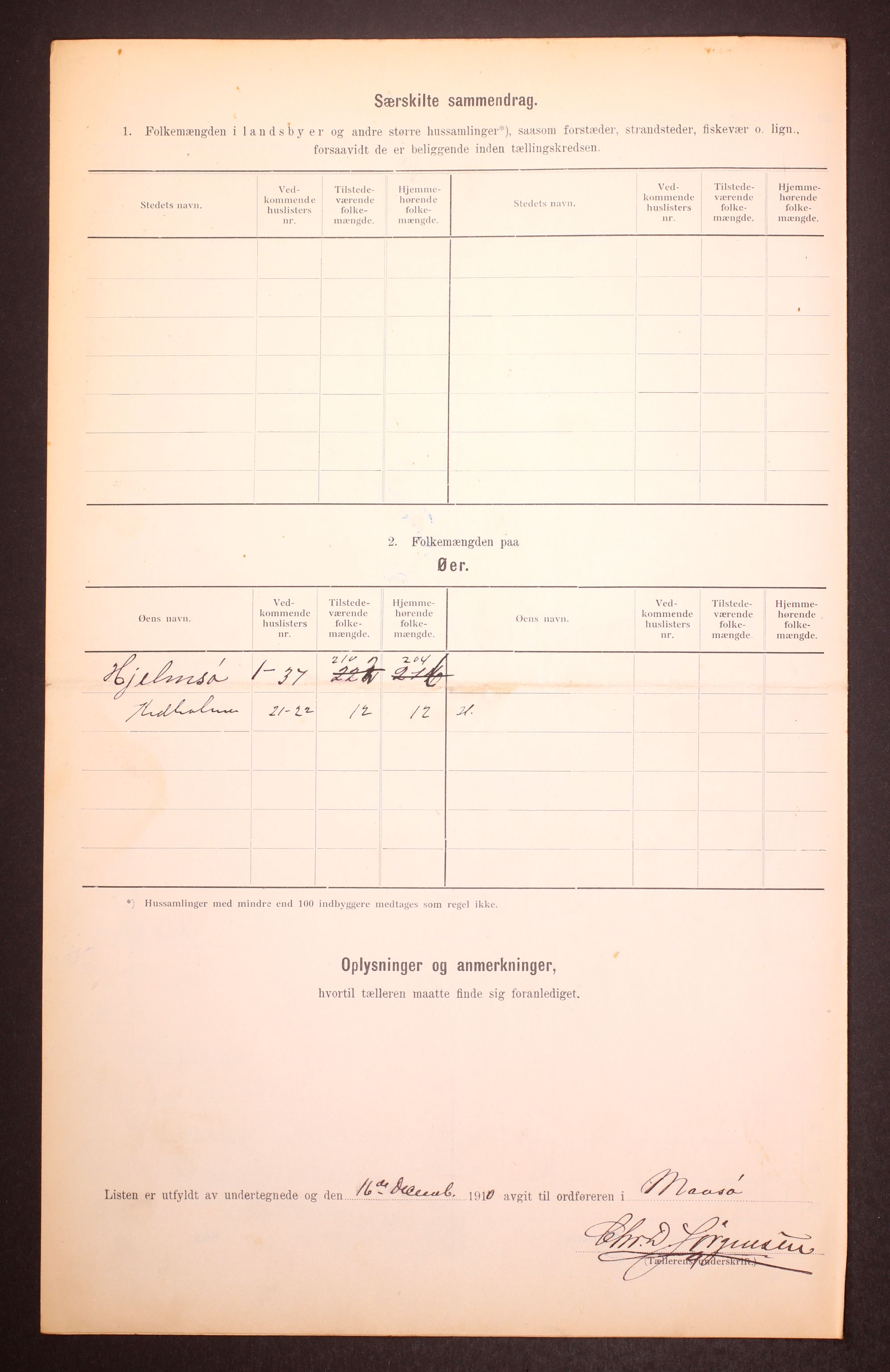 RA, 1910 census for Måsøy, 1910, p. 12