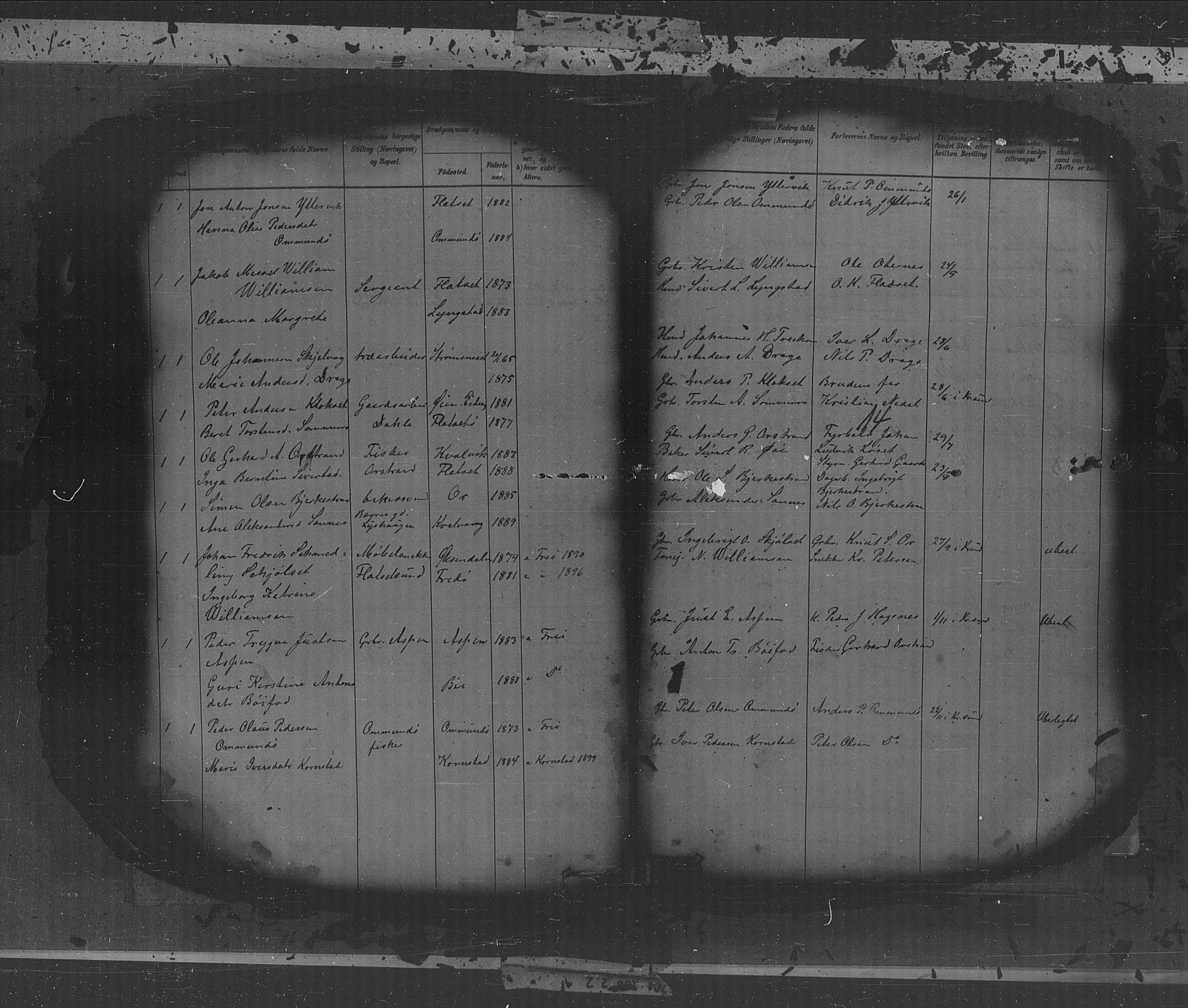 Kristiansund sokneprestkontor, AV/SAT-A-1068/1/I/I1: Parish register (copy) no. 31, 1880-1918, p. 14