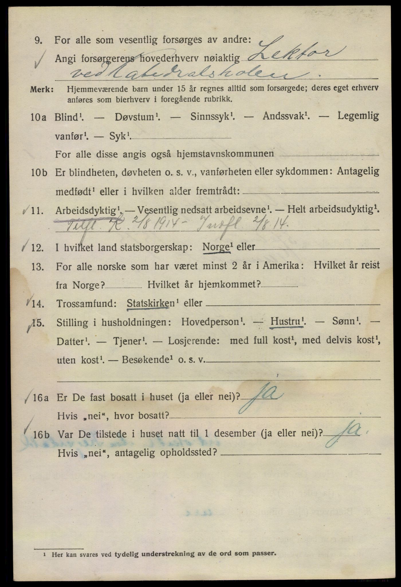 SAO, 1920 census for Kristiania, 1920, p. 221622