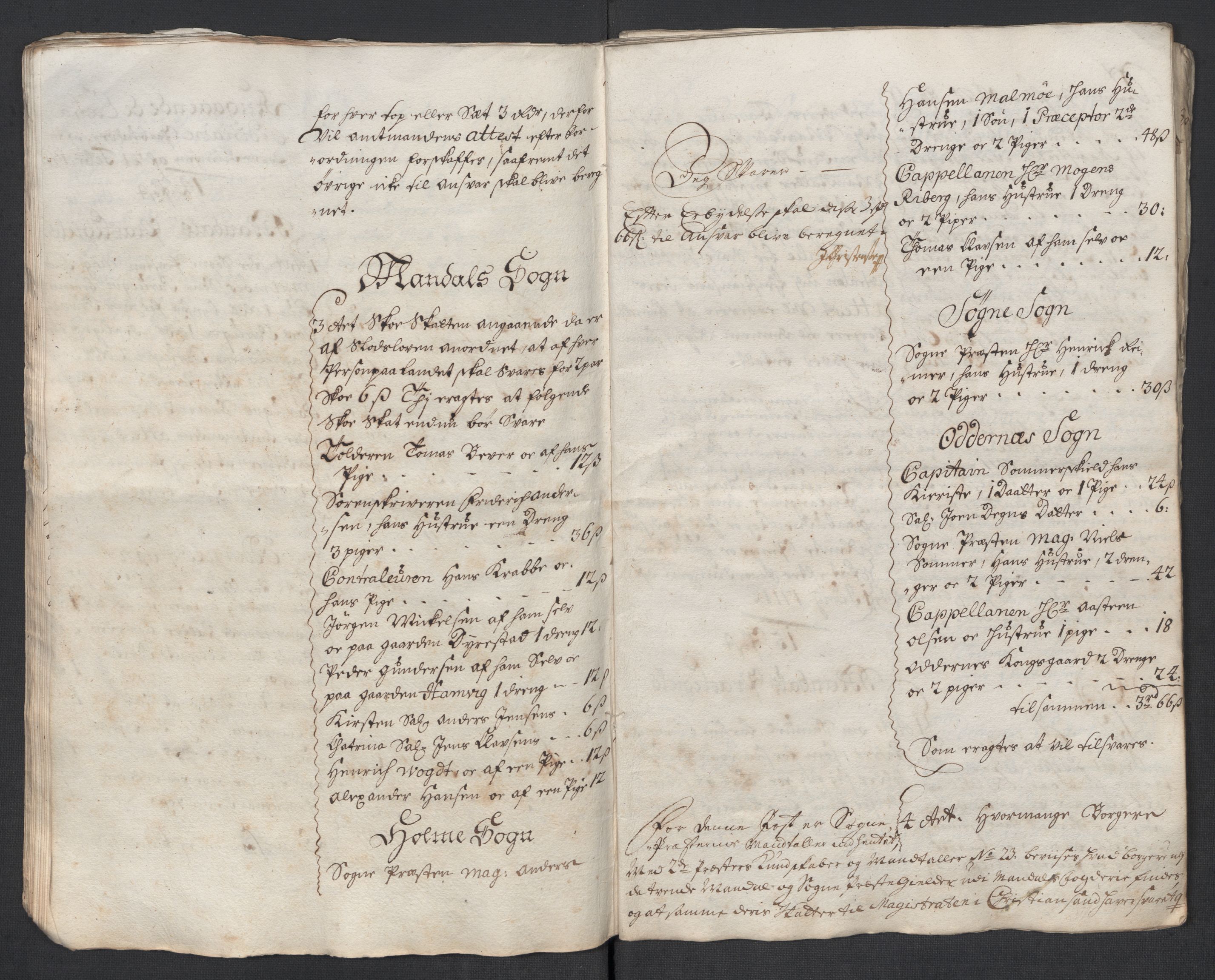 Rentekammeret inntil 1814, Reviderte regnskaper, Fogderegnskap, AV/RA-EA-4092/R43/L2557: Fogderegnskap Lista og Mandal, 1711-1713, p. 17