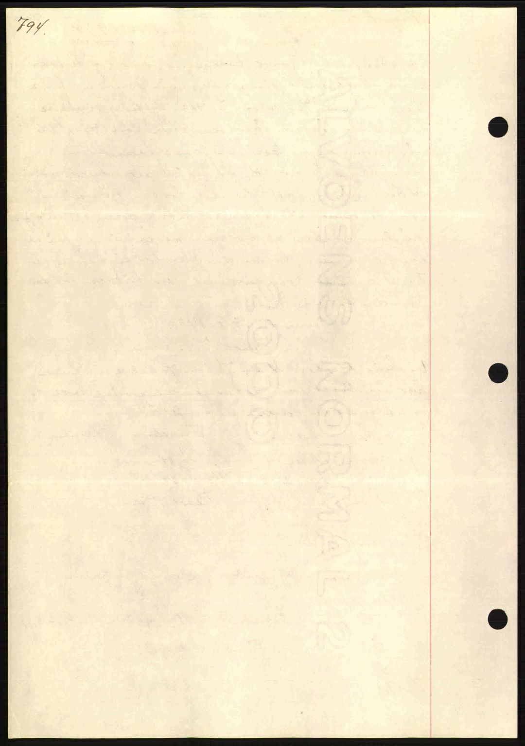 Nordmøre sorenskriveri, SAT/A-4132/1/2/2Ca: Mortgage book no. A86, 1939-1939, Diary no: : 1989/1939
