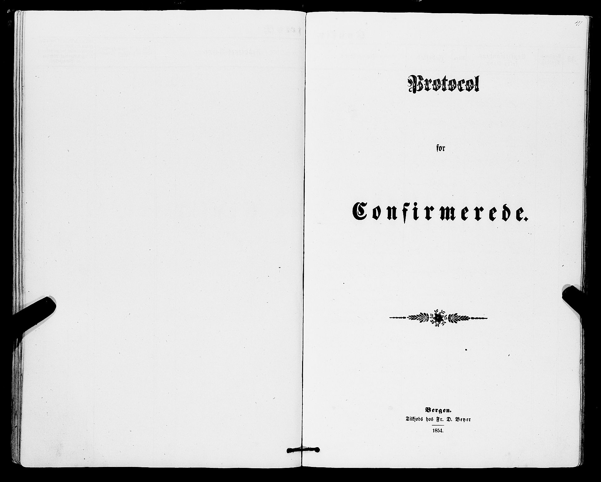 Røldal sokneprestembete, SAB/A-100247: Parish register (official) no. A 3, 1856-1870, p. 41