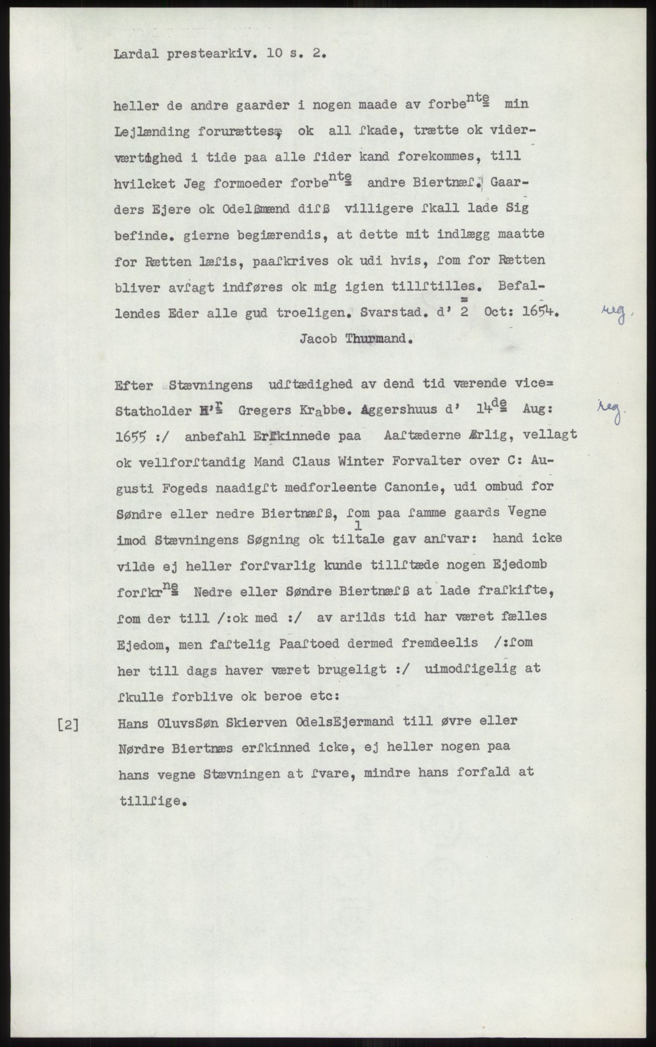 Samlinger til kildeutgivelse, Diplomavskriftsamlingen, AV/RA-EA-4053/H/Ha, p. 278