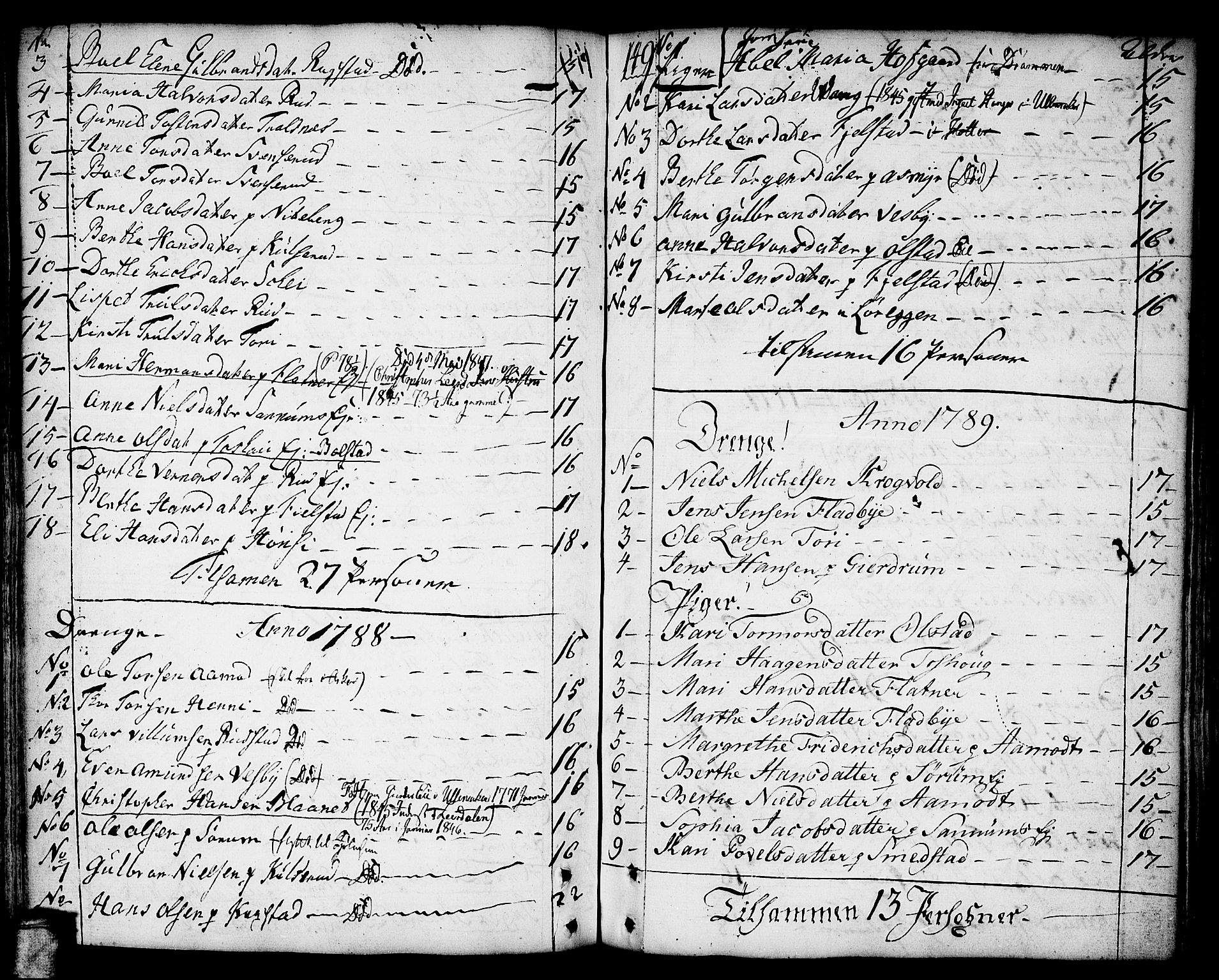 Gjerdrum prestekontor Kirkebøker, SAO/A-10412b/F/Fa/L0002: Parish register (official) no. I 2, 1737-1797, p. 149