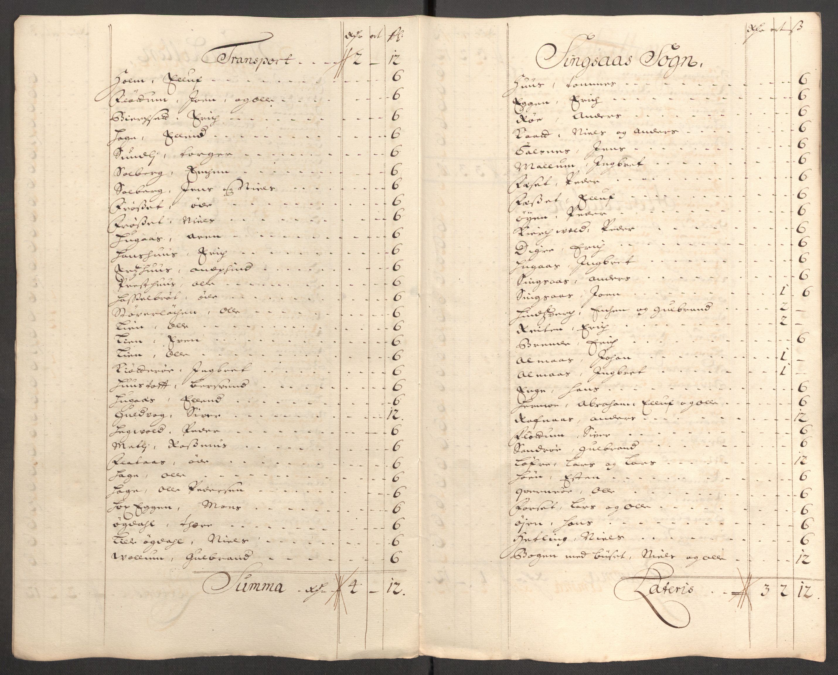 Rentekammeret inntil 1814, Reviderte regnskaper, Fogderegnskap, AV/RA-EA-4092/R60/L3956: Fogderegnskap Orkdal og Gauldal, 1706, p. 293