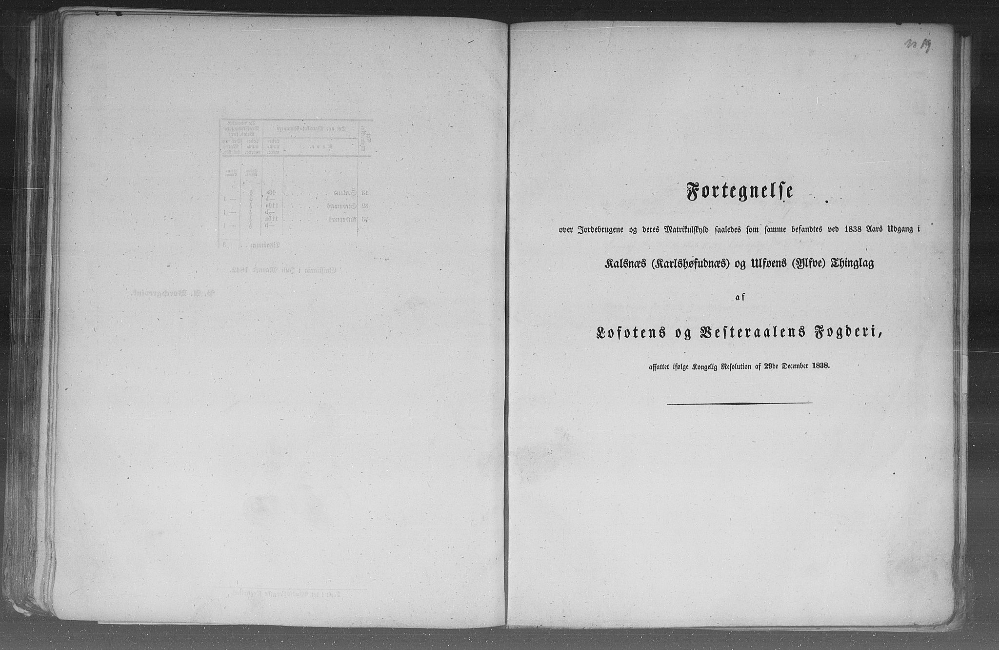 Rygh, AV/RA-PA-0034/F/Fb/L0015/0002: Matrikkelen for 1838 / Matrikkelen for 1838 - Nordlands amt (Nordland fylke), 1838