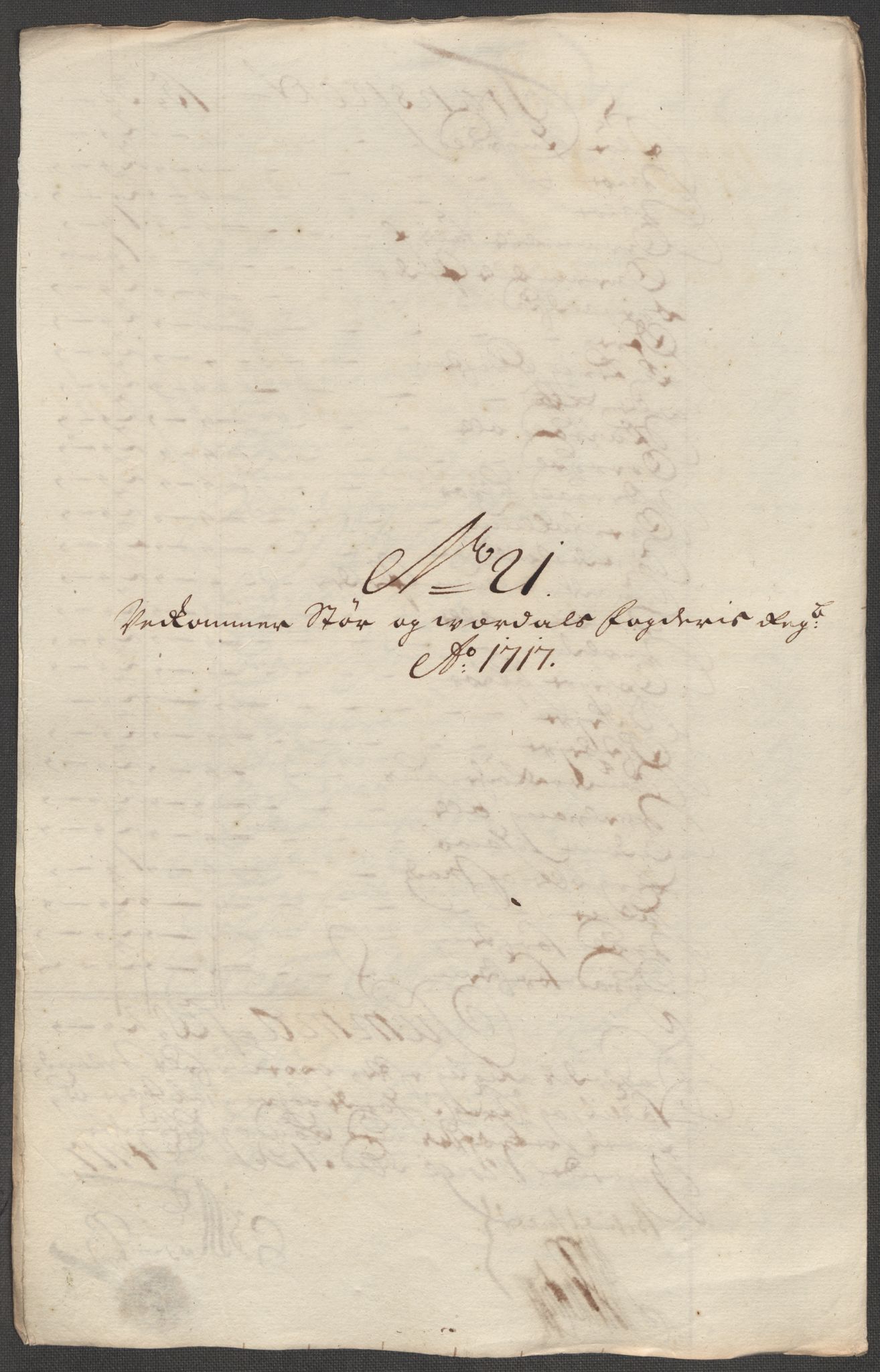 Rentekammeret inntil 1814, Reviderte regnskaper, Fogderegnskap, AV/RA-EA-4092/R62/L4207: Fogderegnskap Stjørdal og Verdal, 1717, p. 226