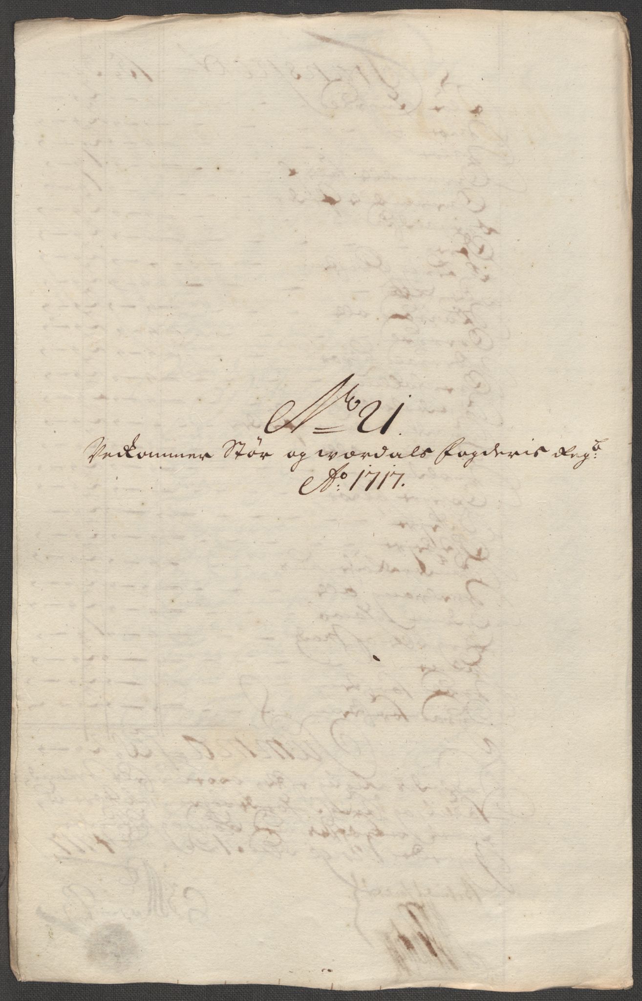 Rentekammeret inntil 1814, Reviderte regnskaper, Fogderegnskap, RA/EA-4092/R62/L4207: Fogderegnskap Stjørdal og Verdal, 1717, p. 226