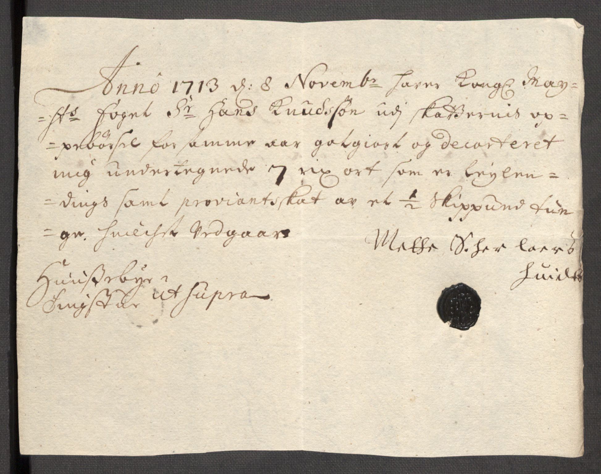 Rentekammeret inntil 1814, Reviderte regnskaper, Fogderegnskap, AV/RA-EA-4092/R04/L0138: Fogderegnskap Moss, Onsøy, Tune, Veme og Åbygge, 1713-1714, p. 277