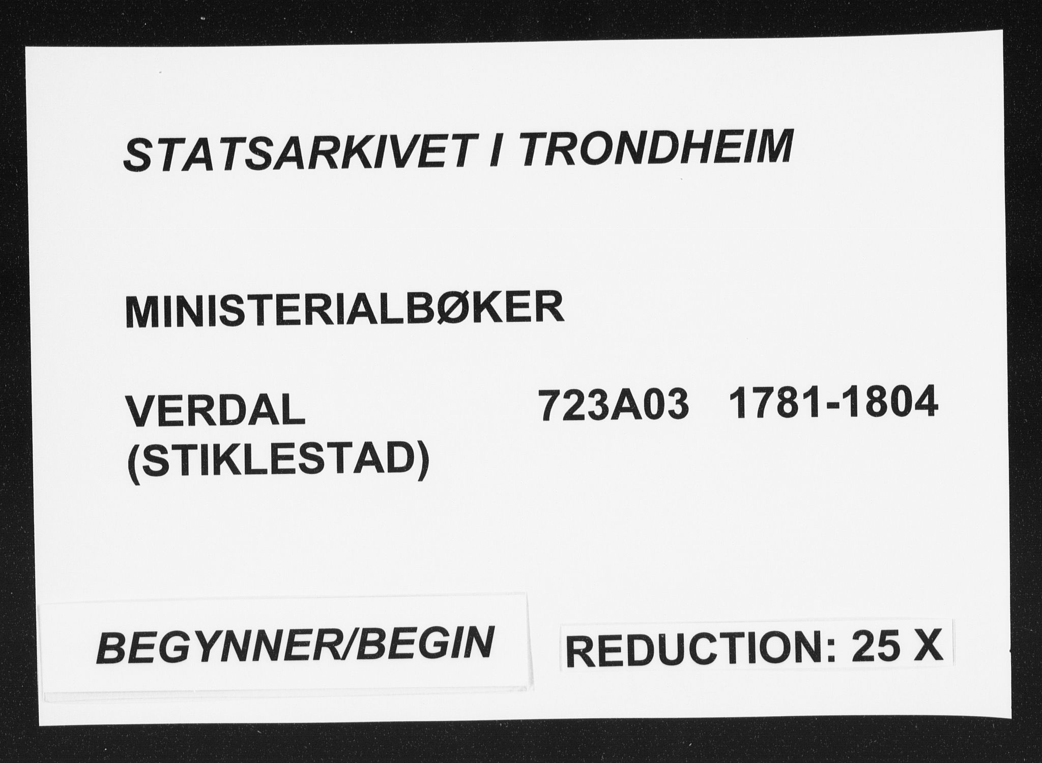 Ministerialprotokoller, klokkerbøker og fødselsregistre - Nord-Trøndelag, SAT/A-1458/723/L0232: Parish register (official) no. 723A03, 1781-1804