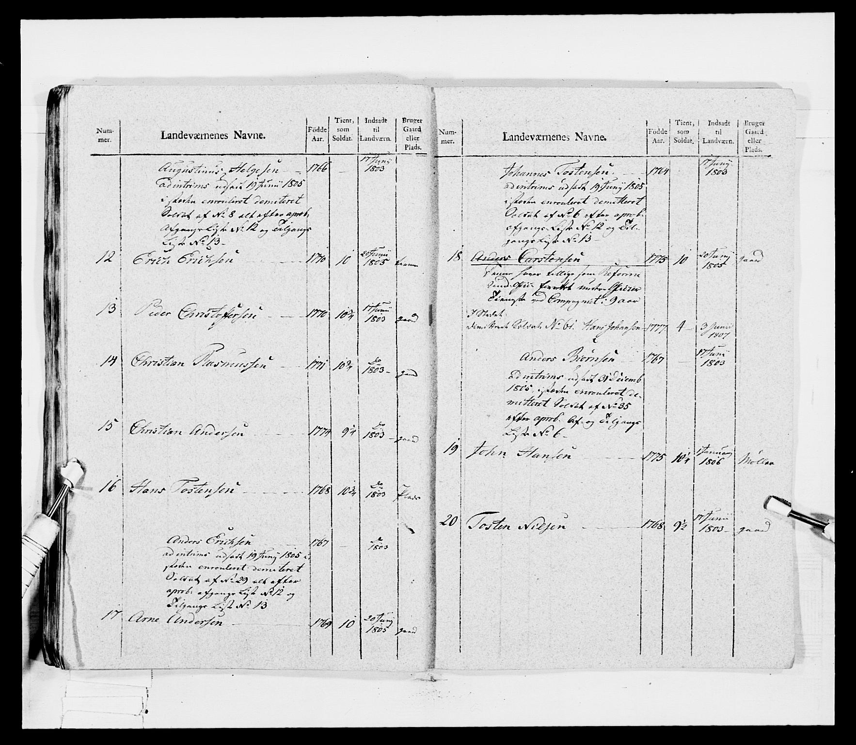 Generalitets- og kommissariatskollegiet, Det kongelige norske kommissariatskollegium, AV/RA-EA-5420/E/Eh/L0030a: Sønnafjelske gevorbne infanteriregiment, 1807, p. 189