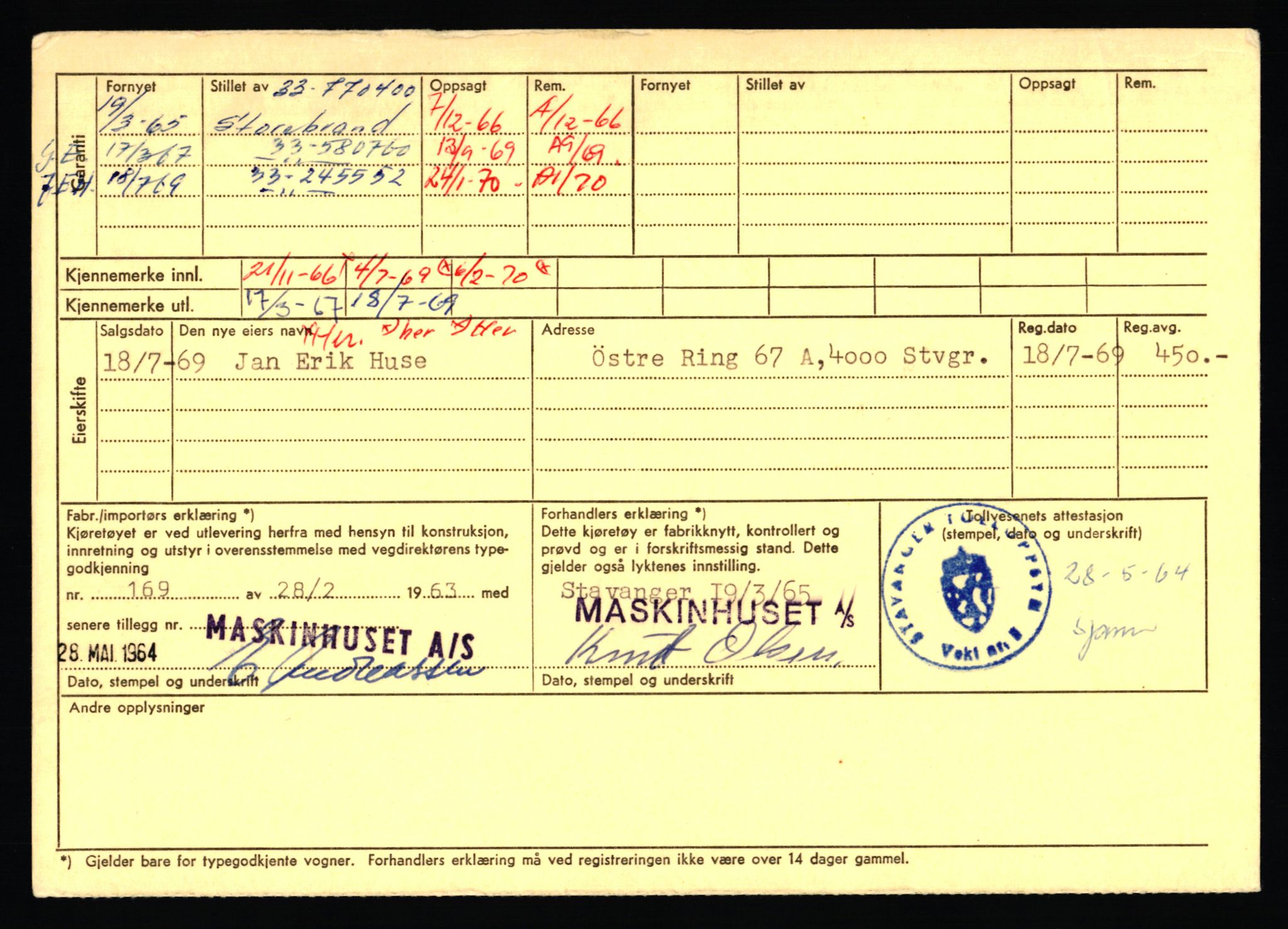 Stavanger trafikkstasjon, AV/SAST-A-101942/0/F/L0072: L-82200 - L-84099, 1930-1971, p. 1552