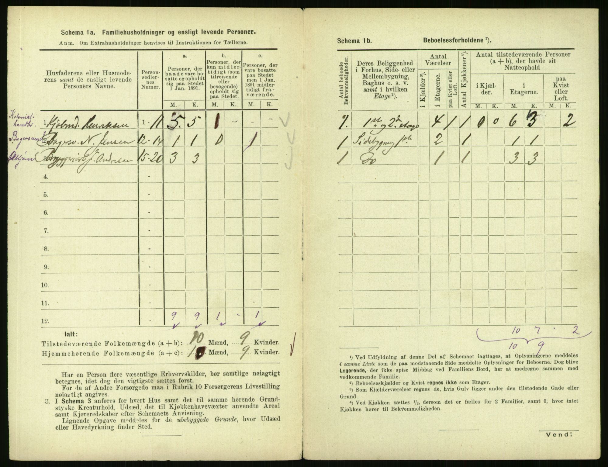 RA, 1891 census for 0301 Kristiania, 1891, p. 37377