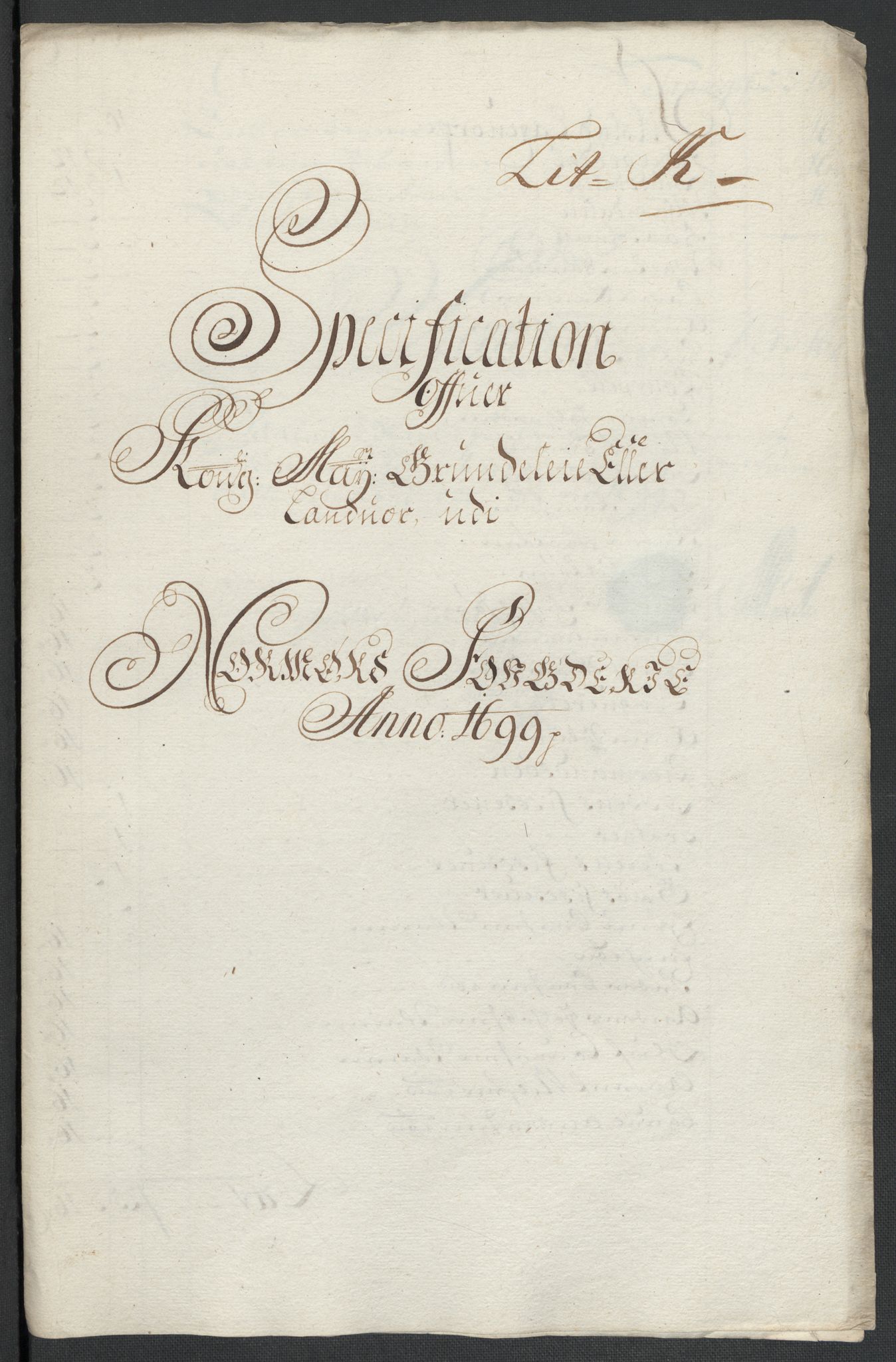 Rentekammeret inntil 1814, Reviderte regnskaper, Fogderegnskap, AV/RA-EA-4092/R56/L3738: Fogderegnskap Nordmøre, 1699, p. 96