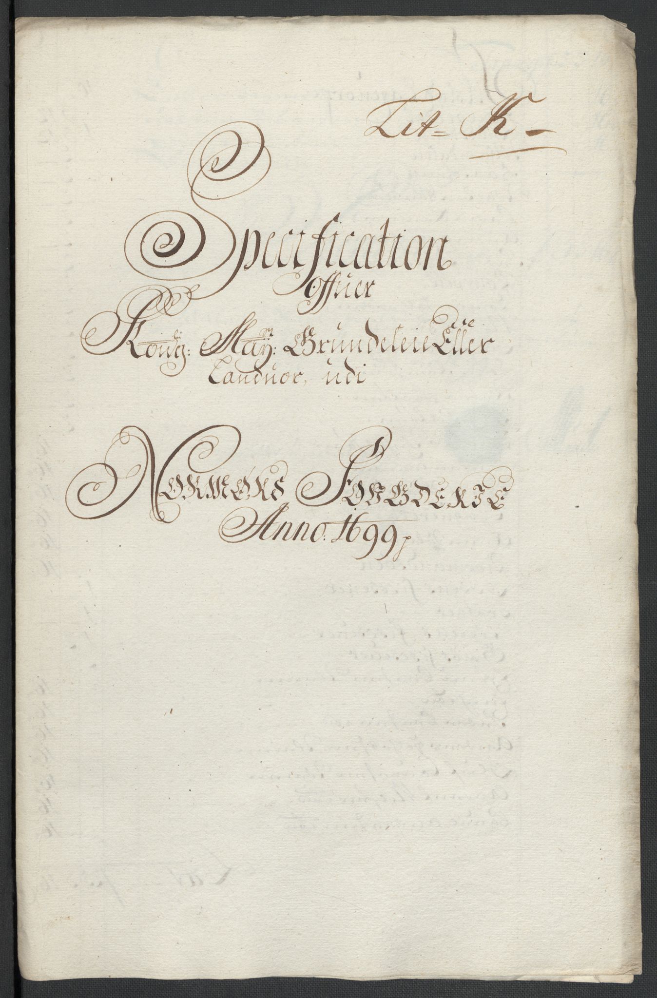 Rentekammeret inntil 1814, Reviderte regnskaper, Fogderegnskap, AV/RA-EA-4092/R56/L3738: Fogderegnskap Nordmøre, 1699, p. 96