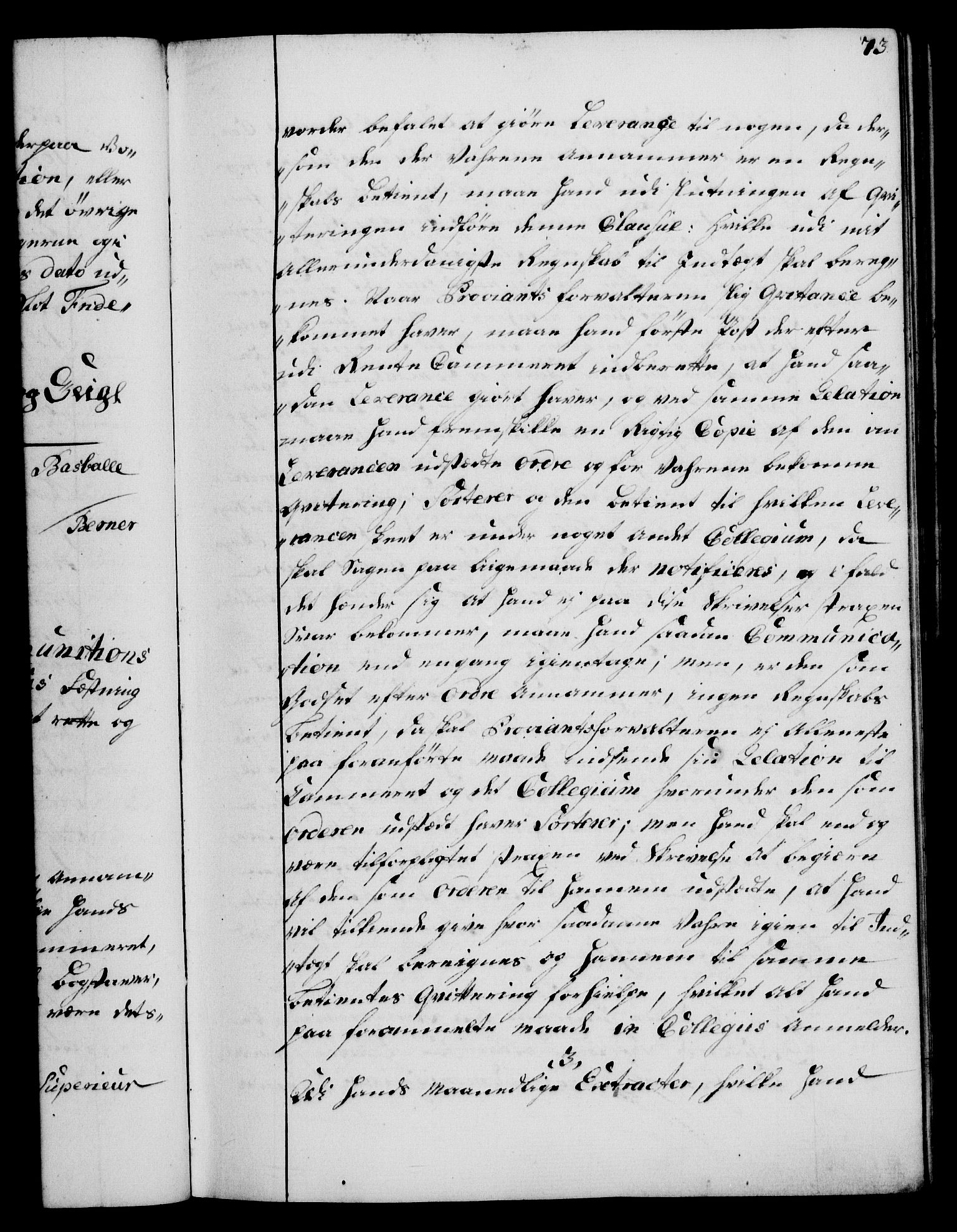 Rentekammeret, Kammerkanselliet, AV/RA-EA-3111/G/Gg/Ggi/L0003: Norsk instruksjonsprotokoll med register (merket RK 53.36), 1751-1775, p. 73