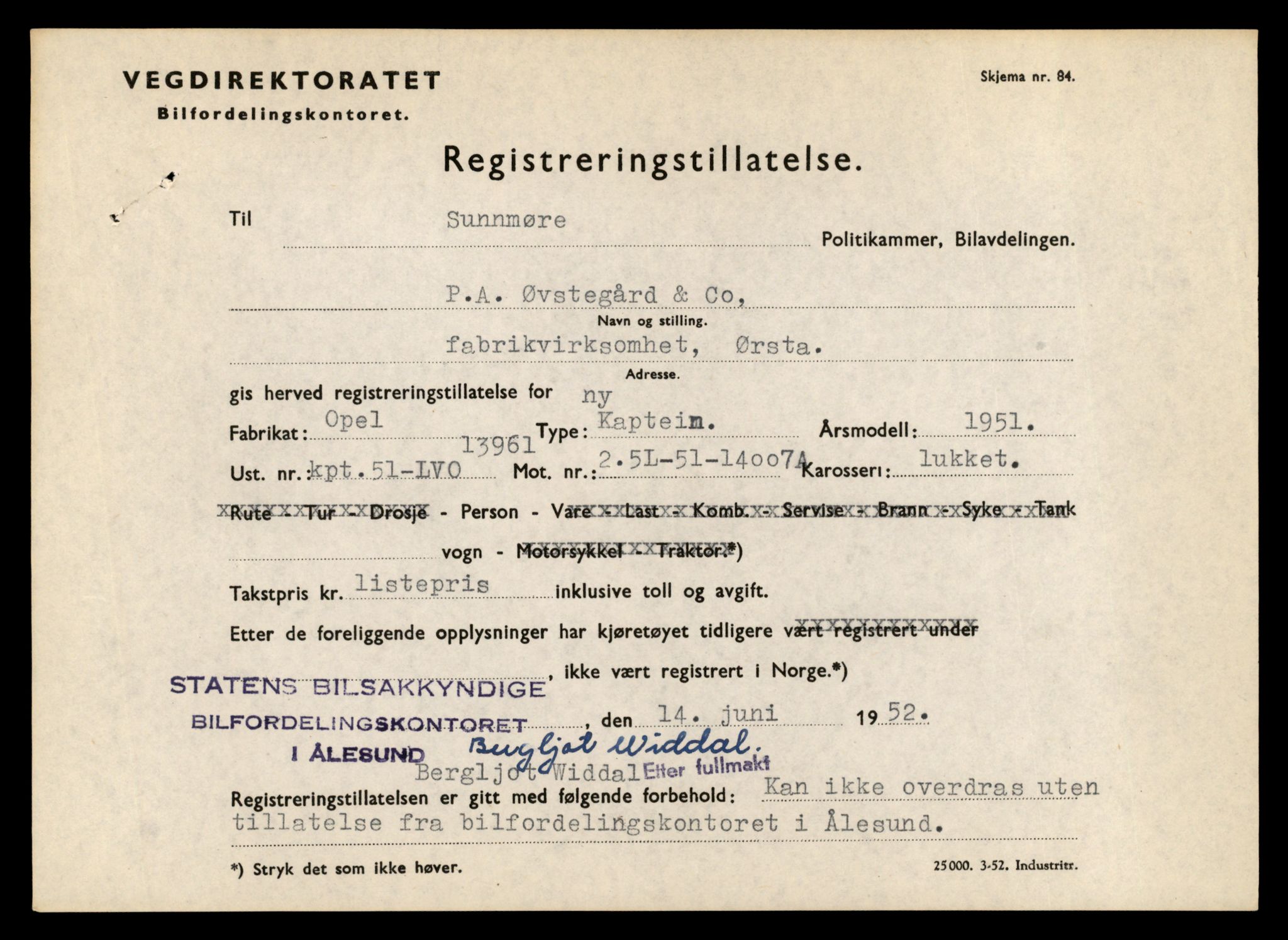 Møre og Romsdal vegkontor - Ålesund trafikkstasjon, AV/SAT-A-4099/F/Fe/L0024: Registreringskort for kjøretøy T 10810 - T 10930, 1927-1998, p. 2834