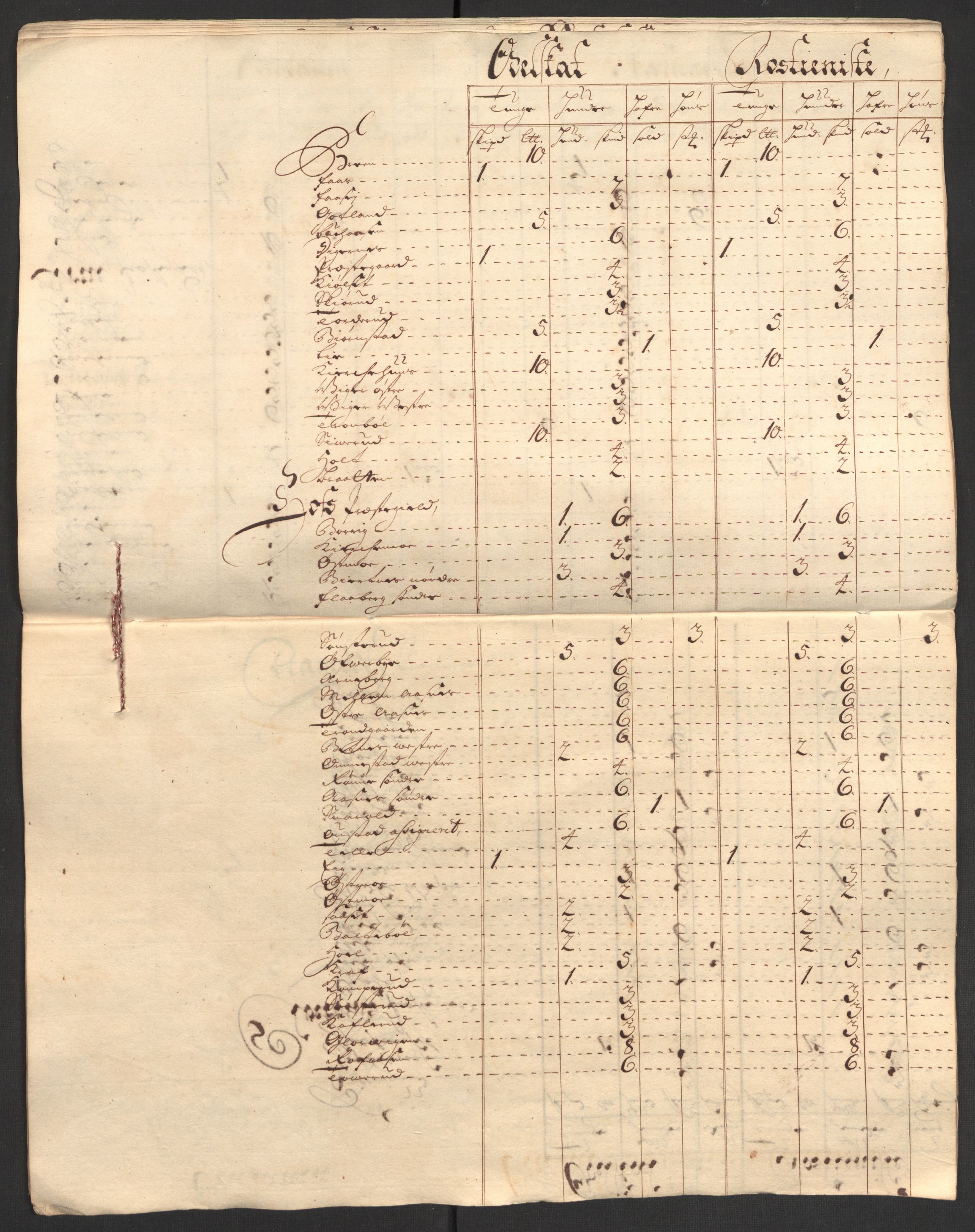 Rentekammeret inntil 1814, Reviderte regnskaper, Fogderegnskap, AV/RA-EA-4092/R13/L0844: Fogderegnskap Solør, Odal og Østerdal, 1707, p. 212