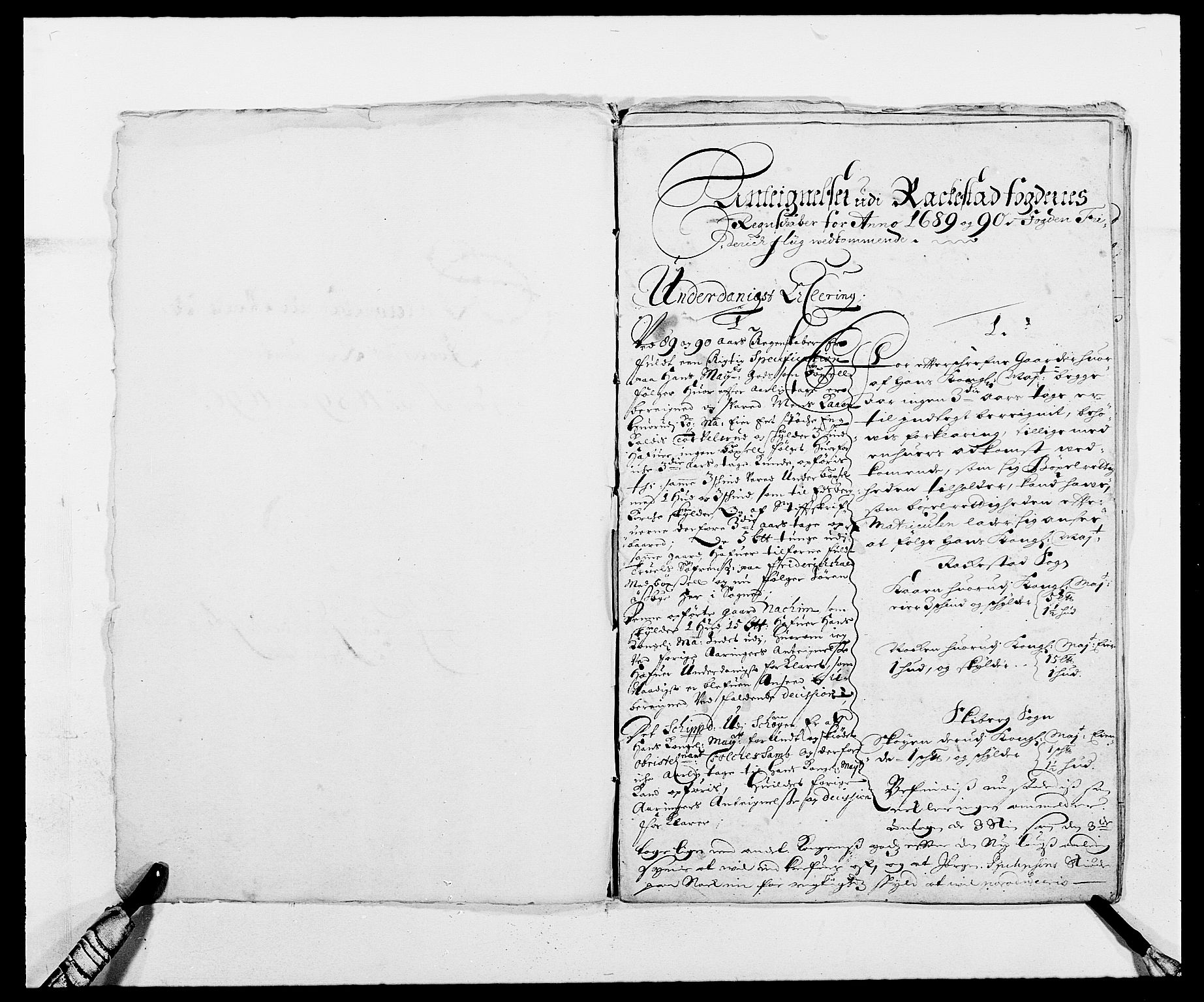 Rentekammeret inntil 1814, Reviderte regnskaper, Fogderegnskap, RA/EA-4092/R05/L0277: Fogderegnskap Rakkestad, 1689-1690, p. 384