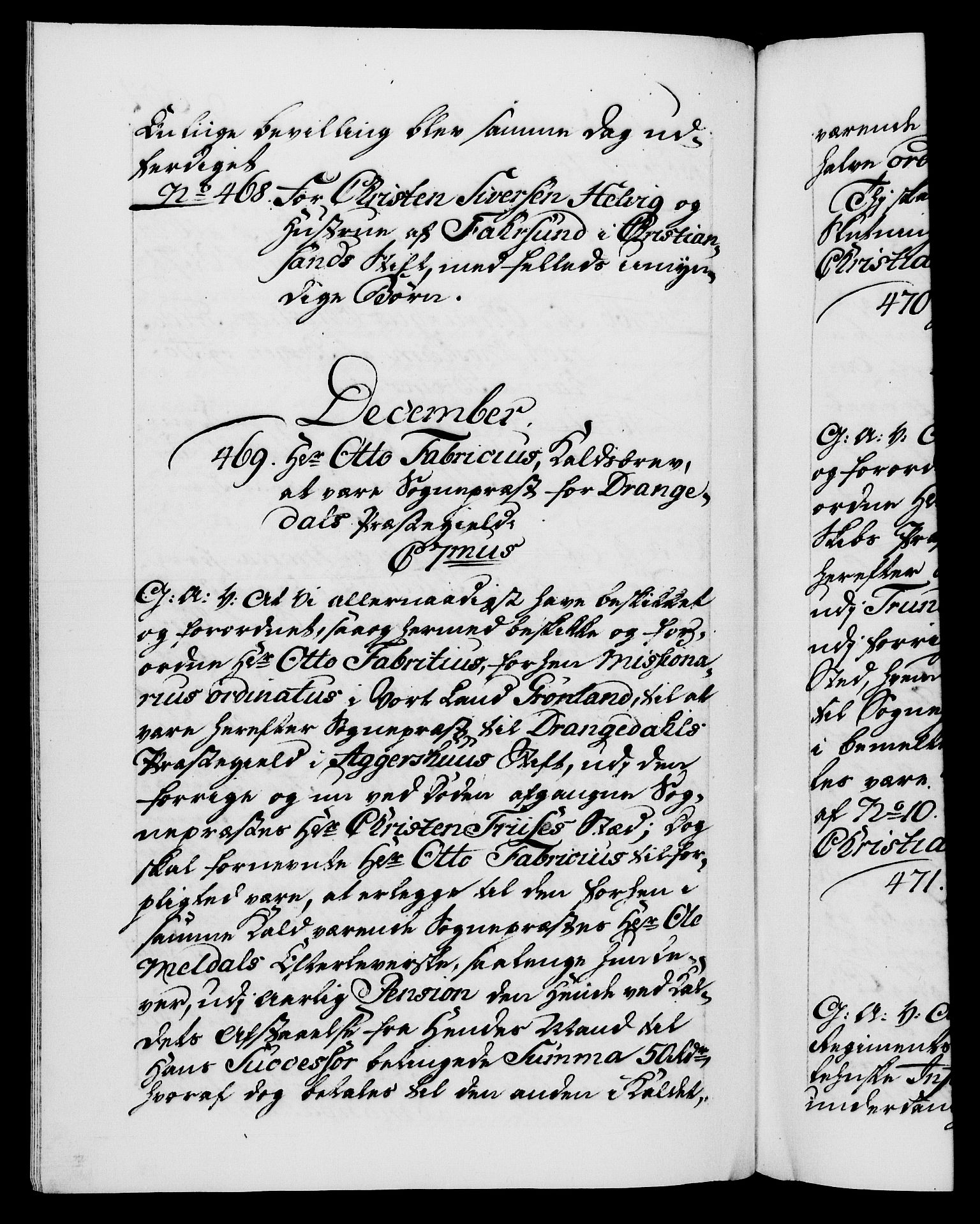 Danske Kanselli 1572-1799, RA/EA-3023/F/Fc/Fca/Fcaa/L0046: Norske registre, 1773-1775, p. 604b