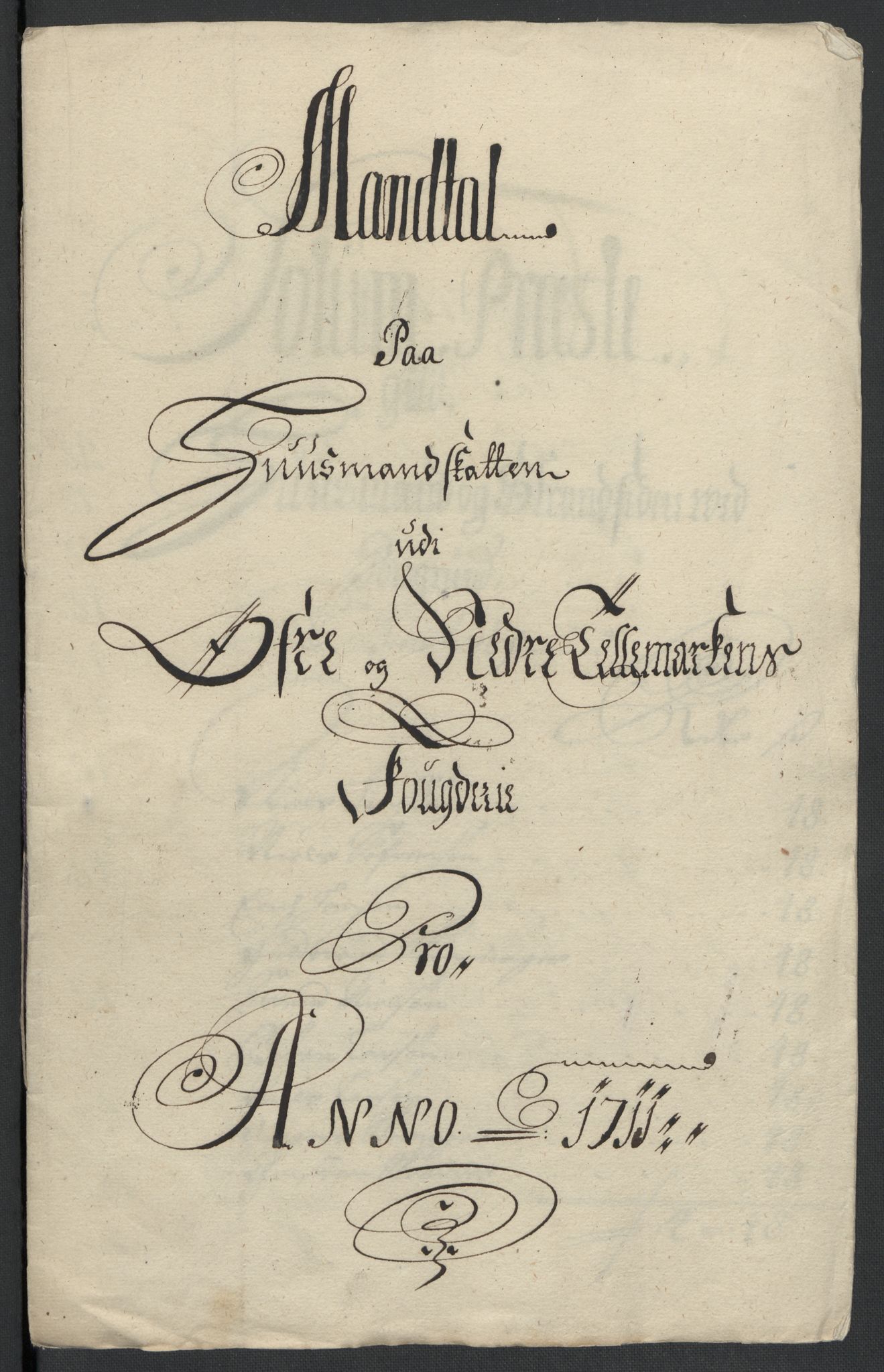 Rentekammeret inntil 1814, Reviderte regnskaper, Fogderegnskap, RA/EA-4092/R36/L2120: Fogderegnskap Øvre og Nedre Telemark og Bamble, 1711, p. 82