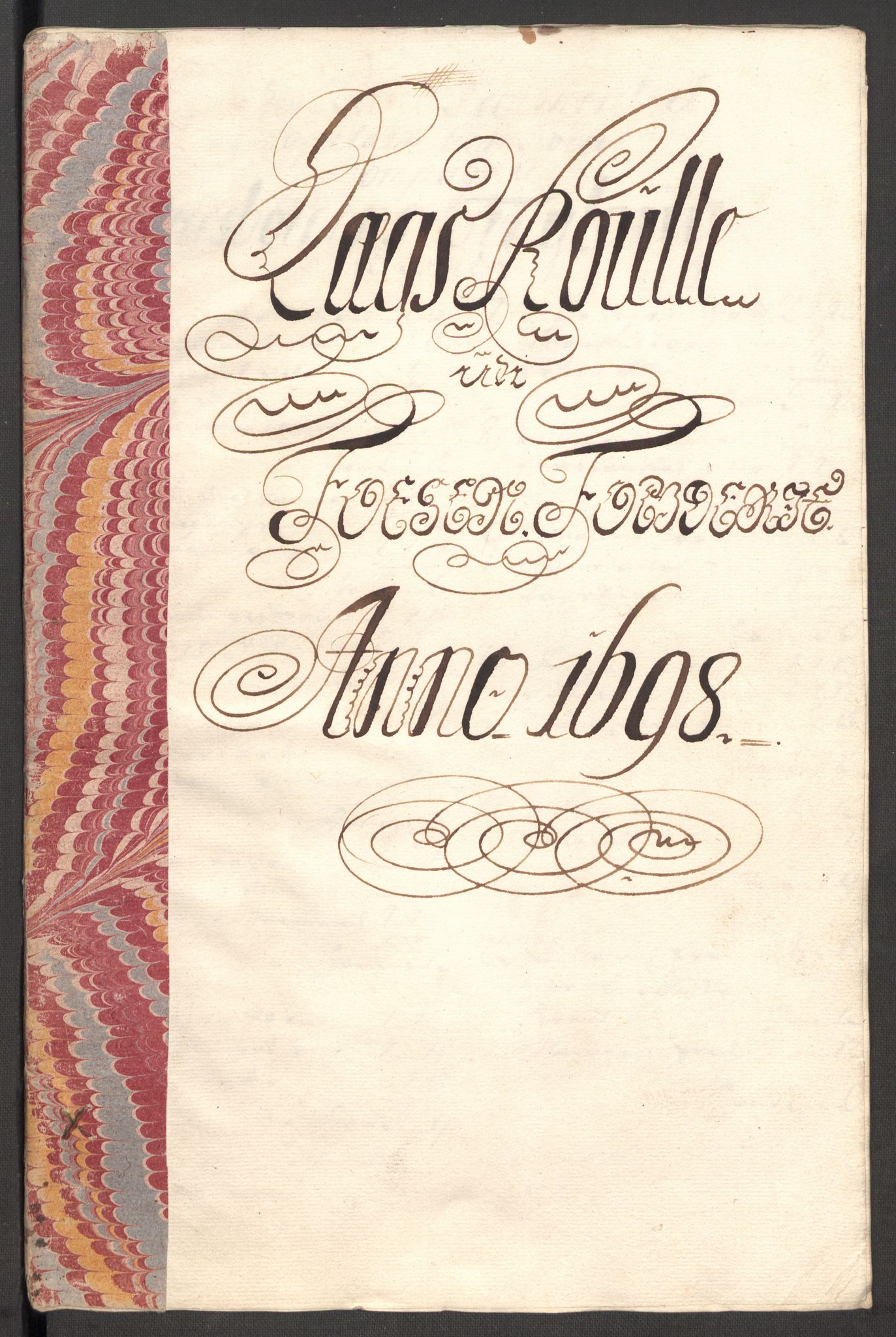 Rentekammeret inntil 1814, Reviderte regnskaper, Fogderegnskap, RA/EA-4092/R57/L3853: Fogderegnskap Fosen, 1698-1699, p. 126