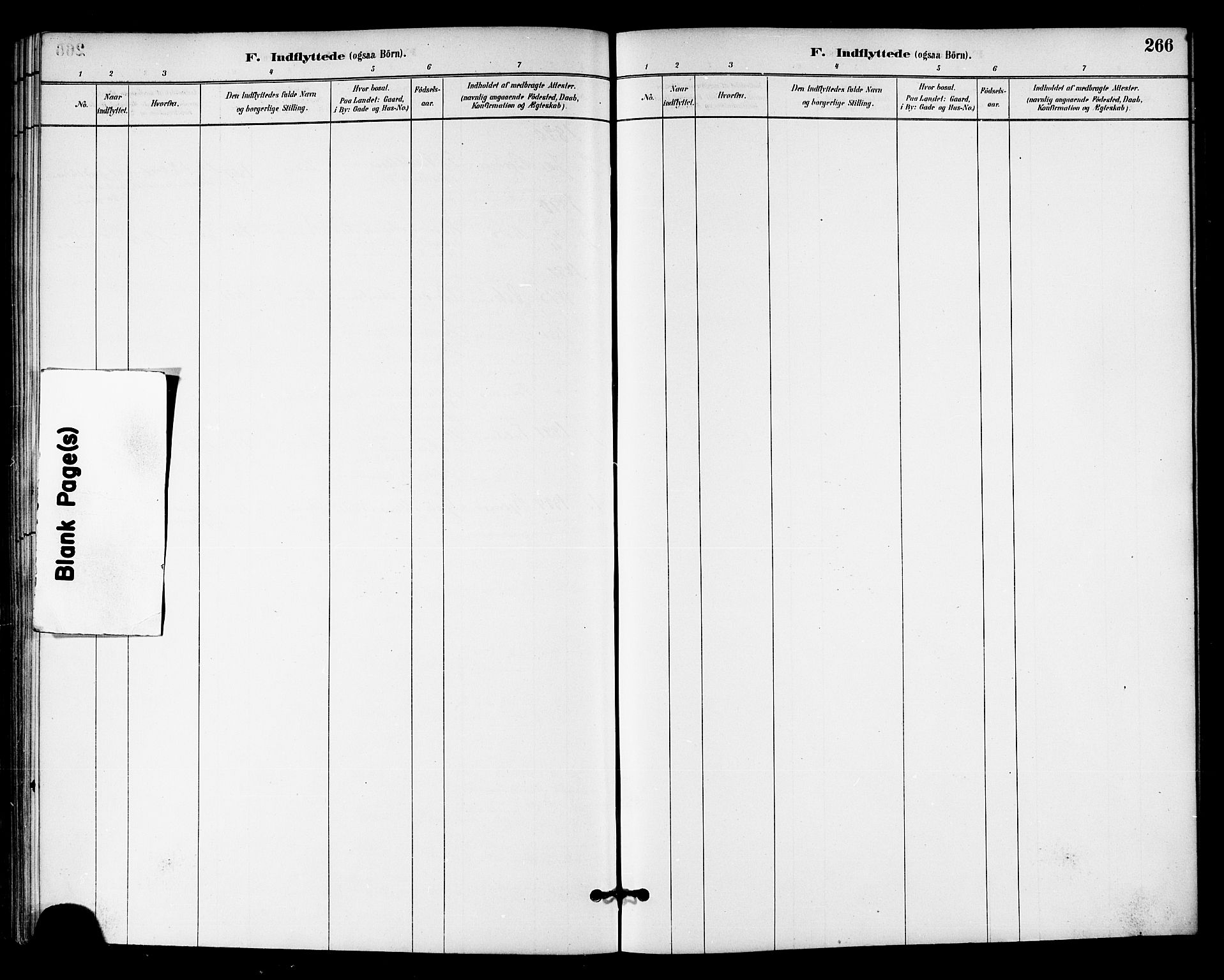 Ministerialprotokoller, klokkerbøker og fødselsregistre - Sør-Trøndelag, SAT/A-1456/655/L0680: Parish register (official) no. 655A09, 1880-1894, p. 266