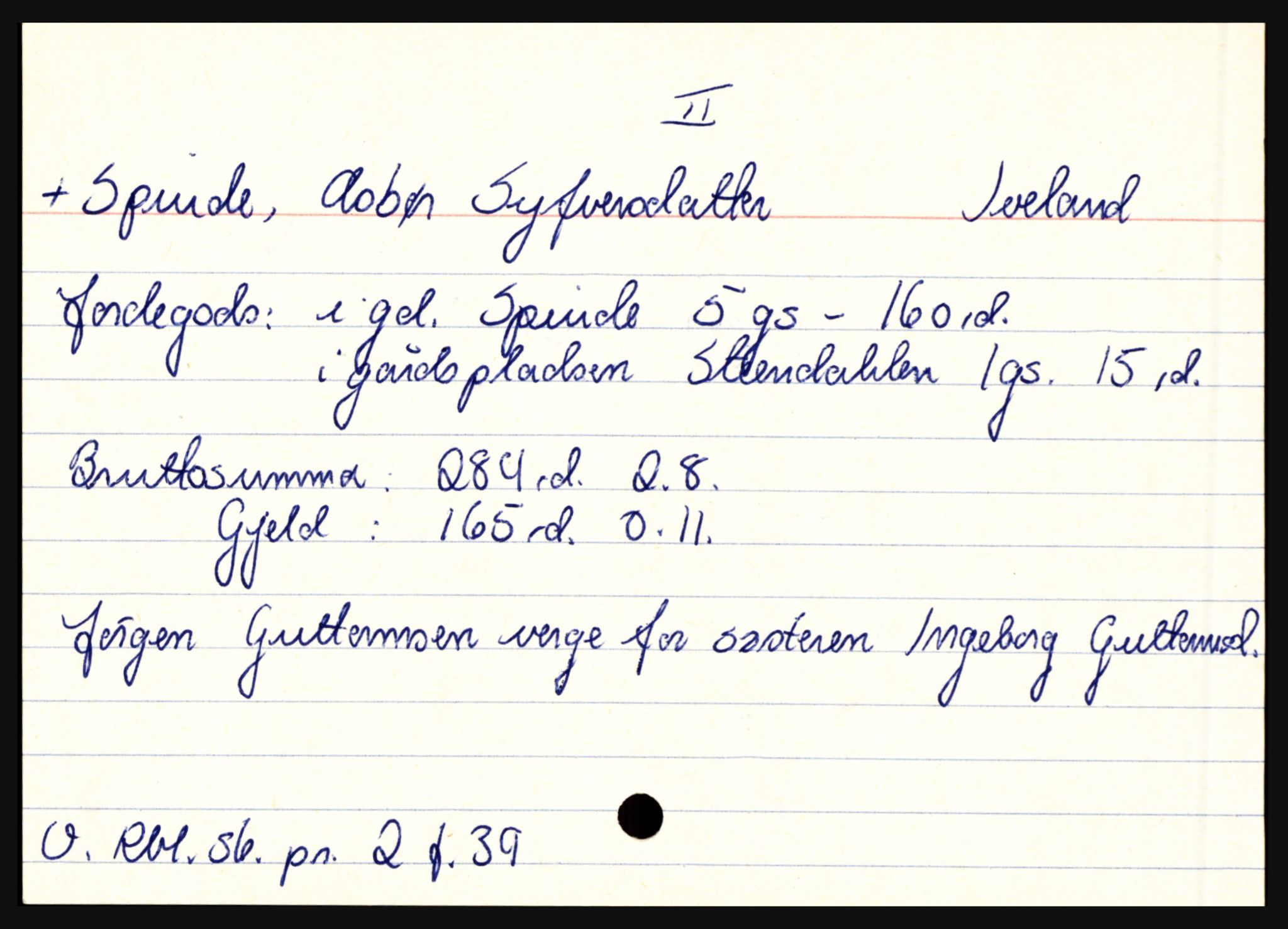 Setesdal sorenskriveri, SAK/1221-0011/H, p. 11161