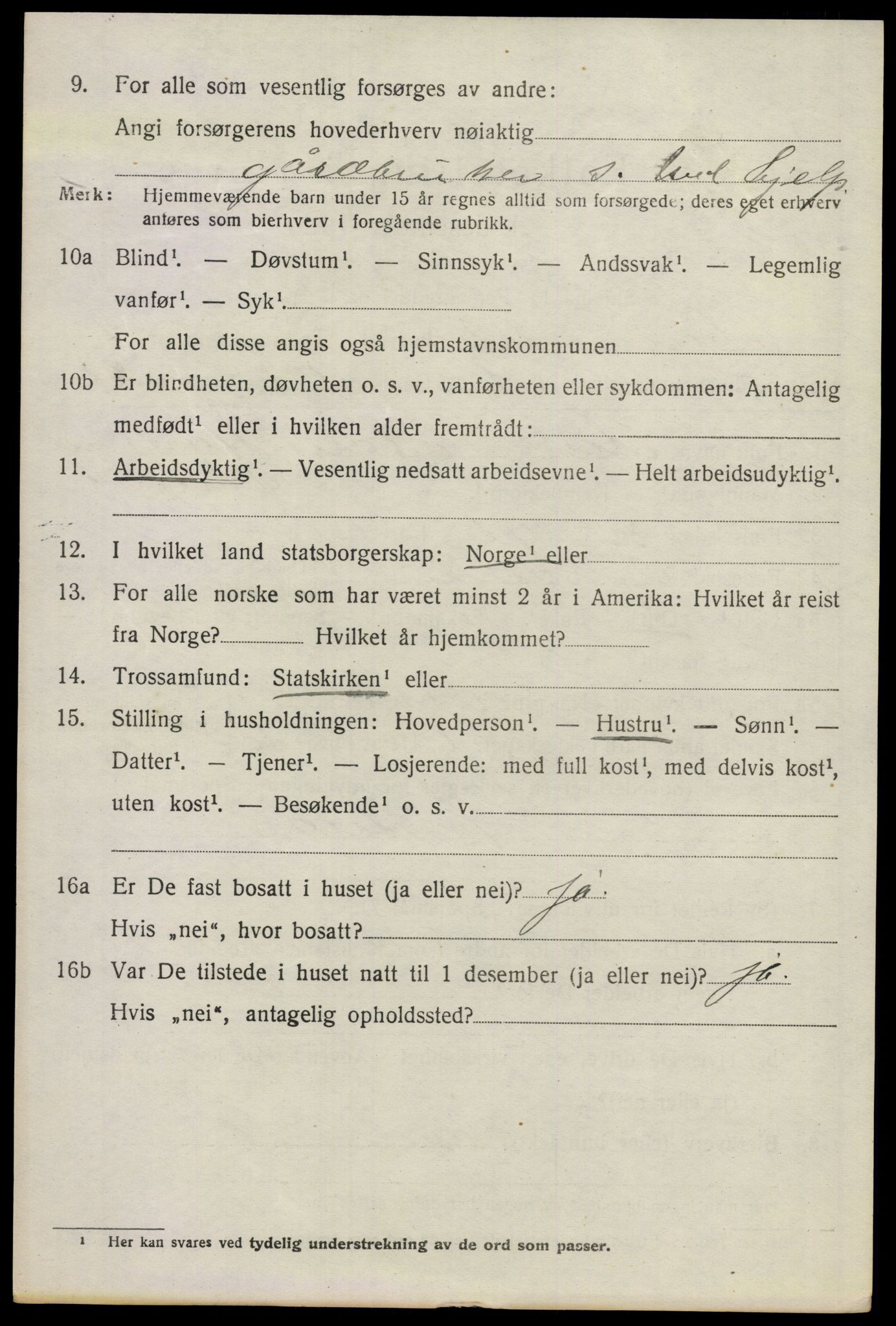 SAO, 1920 census for Nannestad, 1920, p. 1634