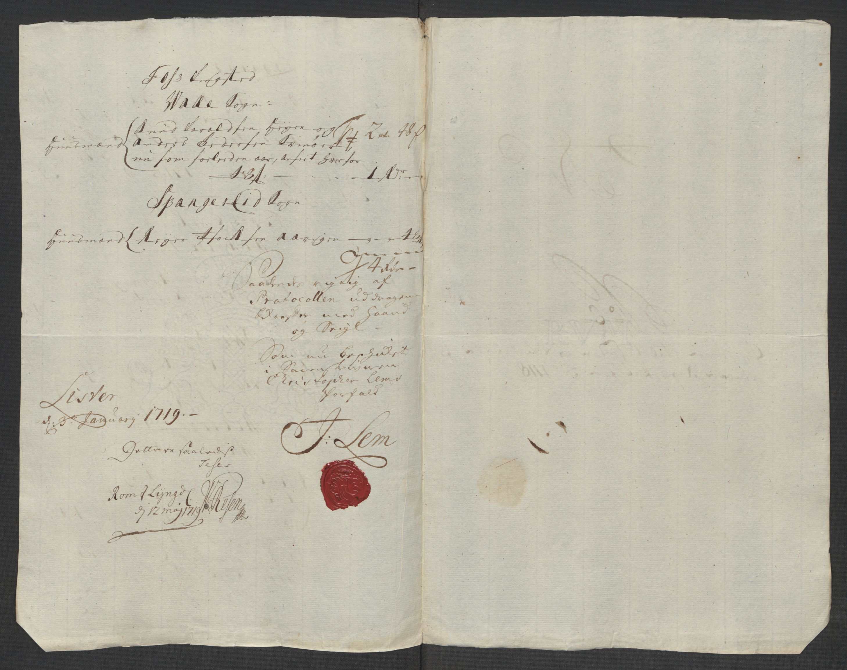 Rentekammeret inntil 1814, Reviderte regnskaper, Fogderegnskap, AV/RA-EA-4092/R43/L2563: Fogderegnskap Lista og Mandal, 1718, p. 85