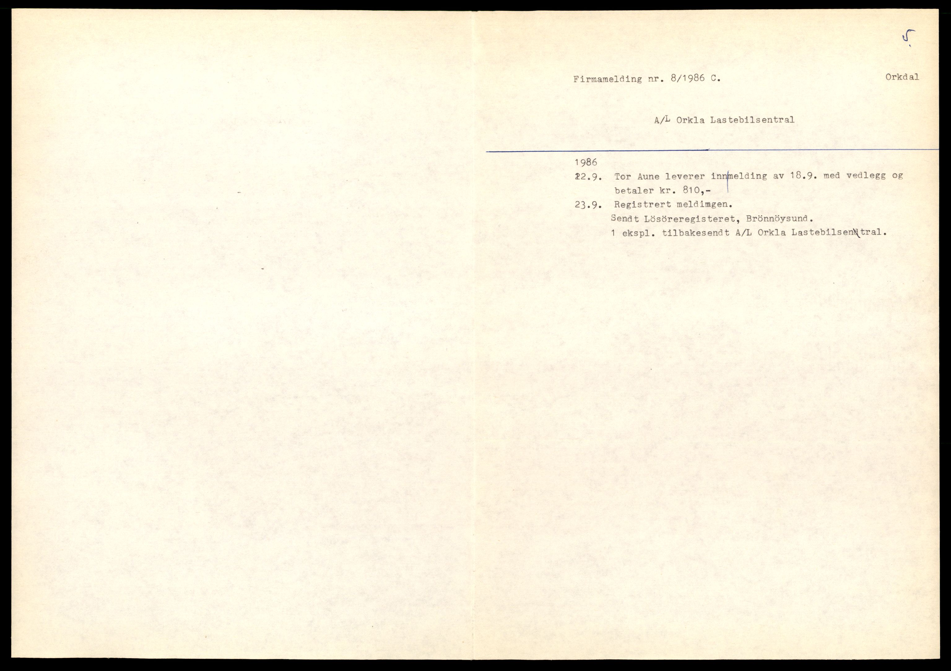 Orkdal sorenskriveri, AV/SAT-A-4169/2/J/Jd/Jdc/L0017: Andelslag, O, 1904-1987, p. 17