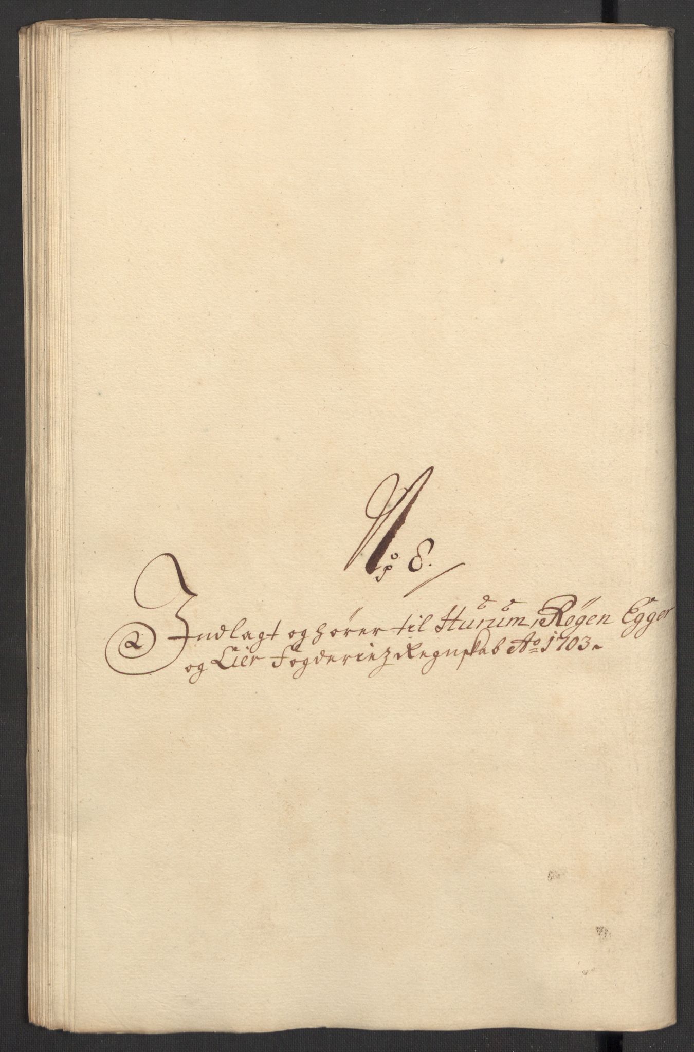 Rentekammeret inntil 1814, Reviderte regnskaper, Fogderegnskap, RA/EA-4092/R30/L1699: Fogderegnskap Hurum, Røyken, Eiker og Lier, 1703, p. 119