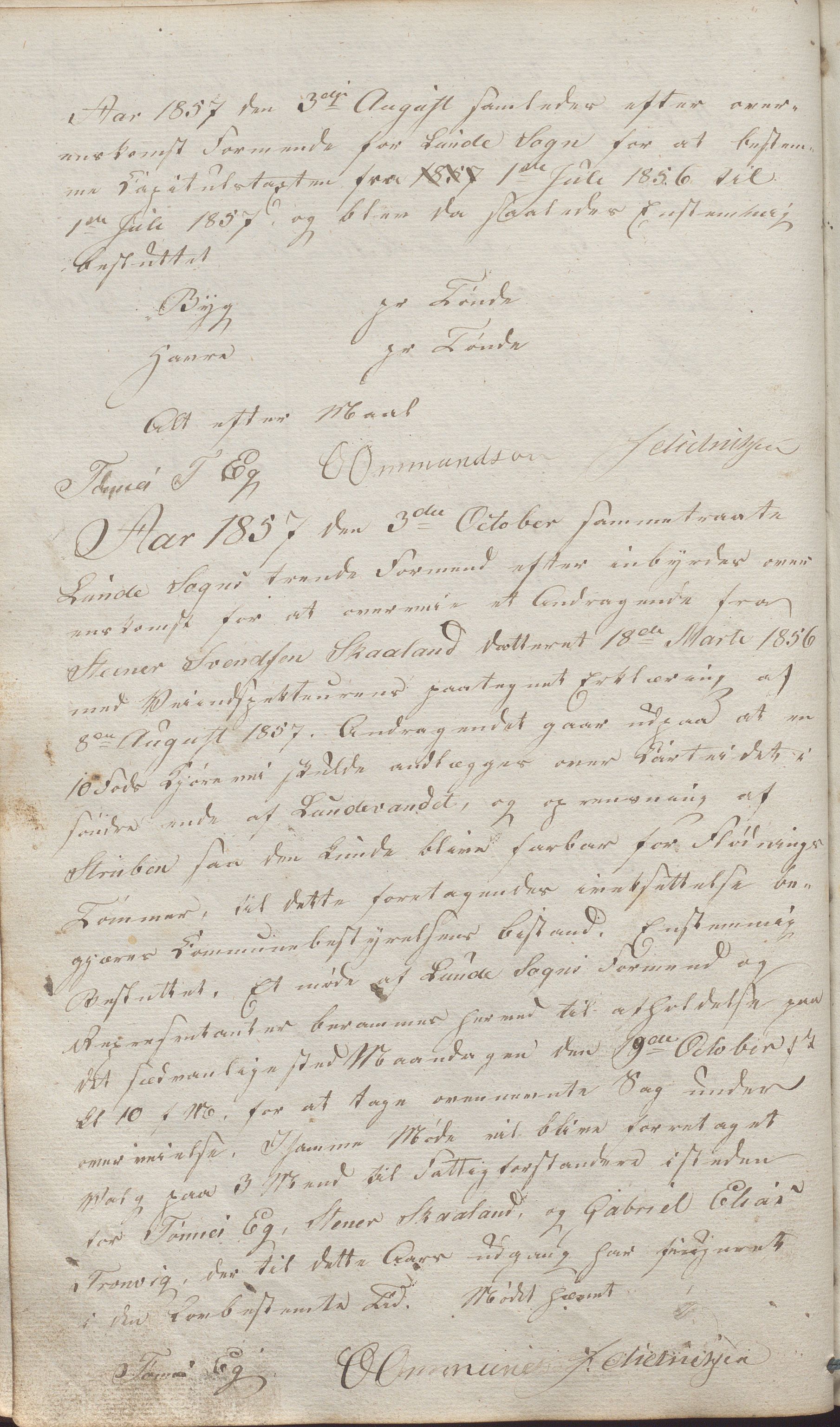 Lund kommune - Formannskapet/Formannskapskontoret, IKAR/K-101761/A/Aa/Aaa/L0001: Forhandlingsprotokoll, 1837-1865, p. 175b