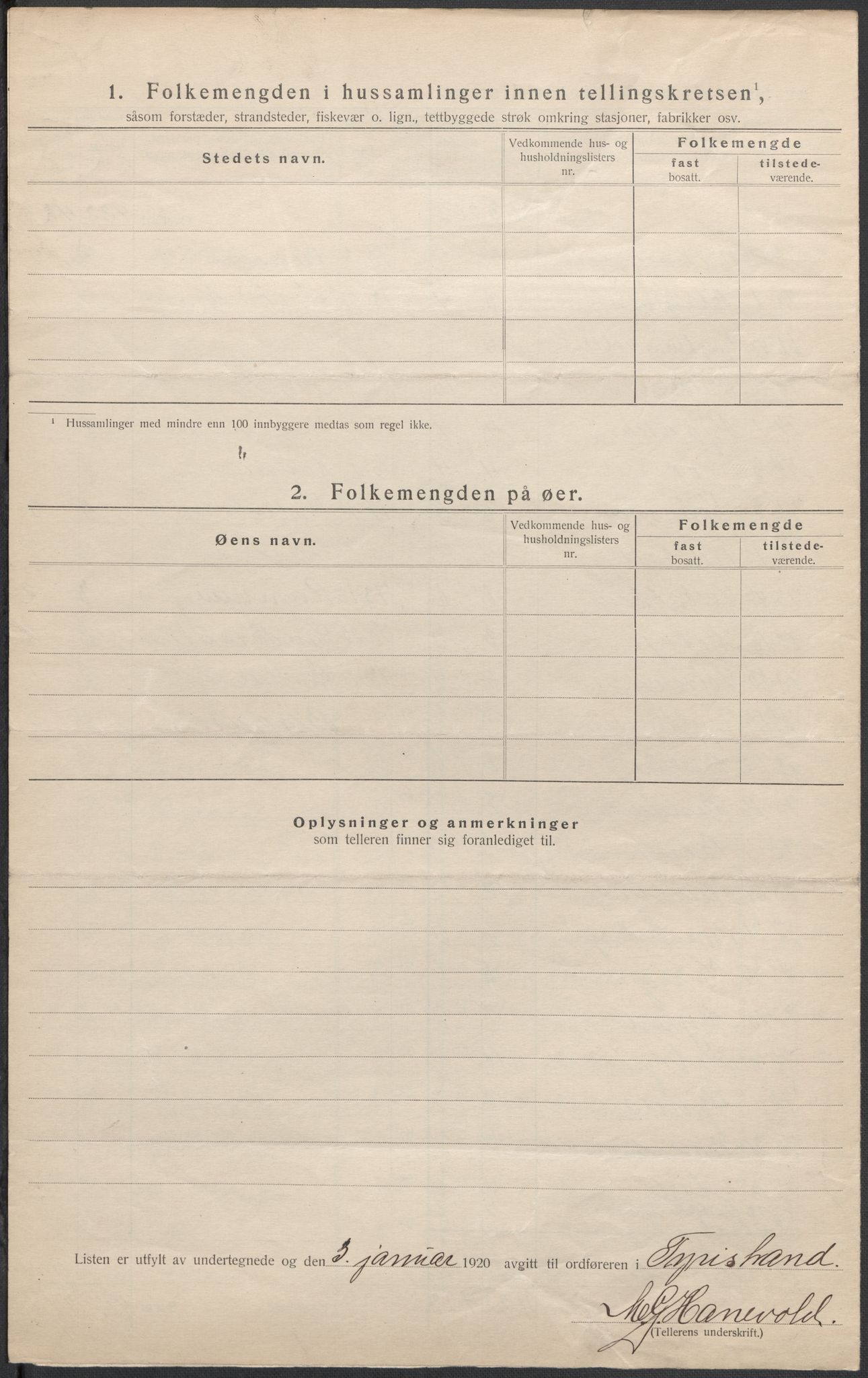 SAKO, 1920 census for Tyristrand, 1920, p. 16