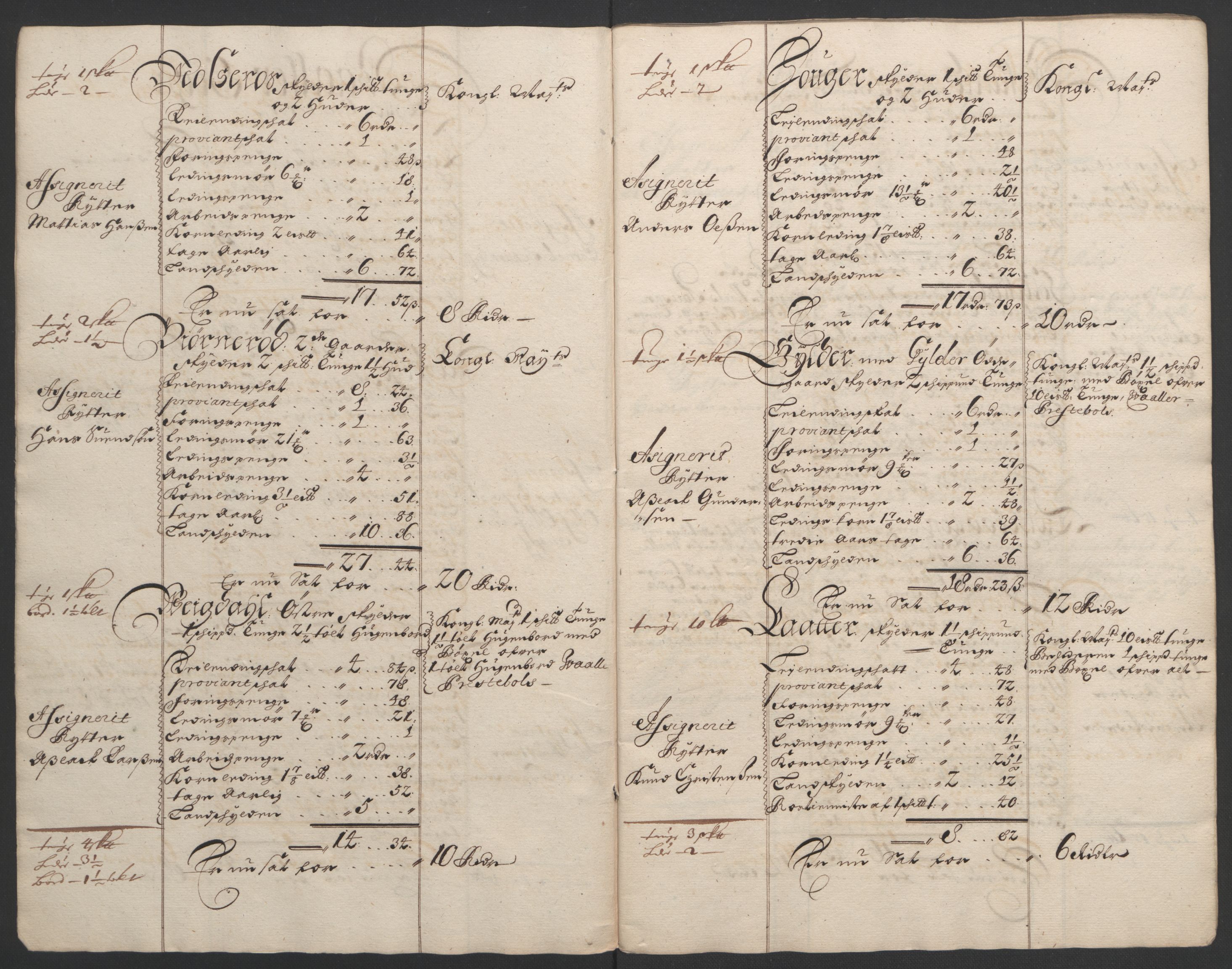 Rentekammeret inntil 1814, Reviderte regnskaper, Fogderegnskap, RA/EA-4092/R02/L0108: Fogderegnskap Moss og Verne kloster, 1692-1693, p. 349
