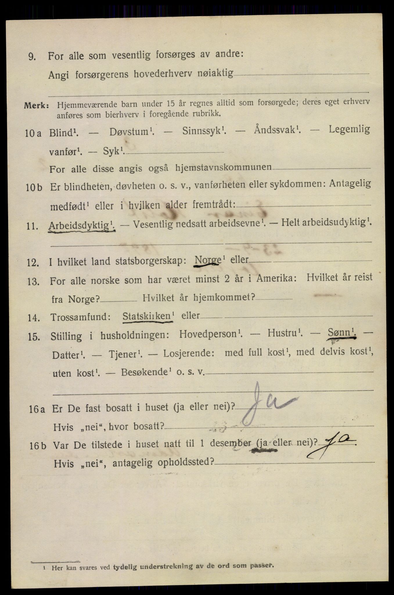SAKO, 1920 census for Horten, 1920, p. 10318