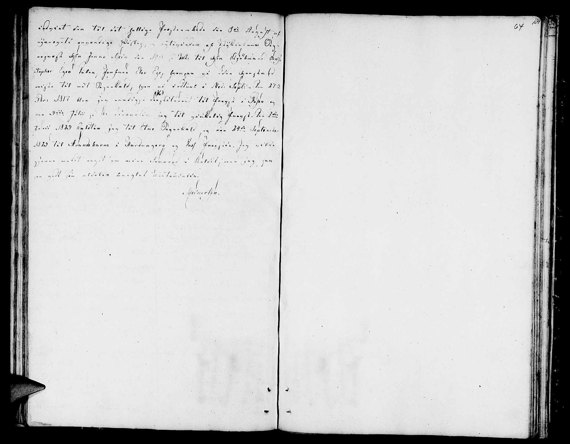 Etne sokneprestembete, SAB/A-75001/H/Haa: Parish register (official) no. A 5, 1808-1817, p. 64