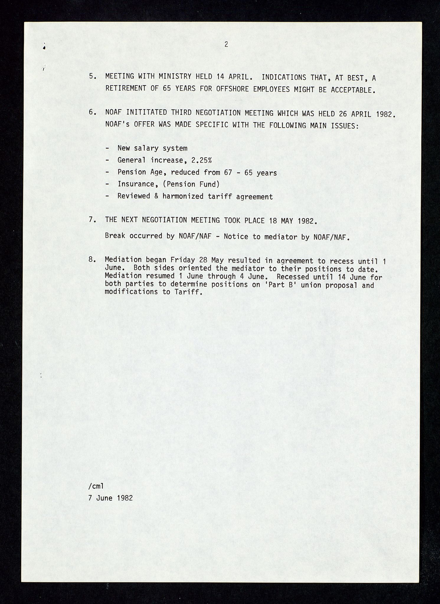 Pa 1578 - Mobil Exploration Norway Incorporated, SAST/A-102024/4/D/Da/L0168: Sak og korrespondanse og styremøter, 1973-1986, p. 164