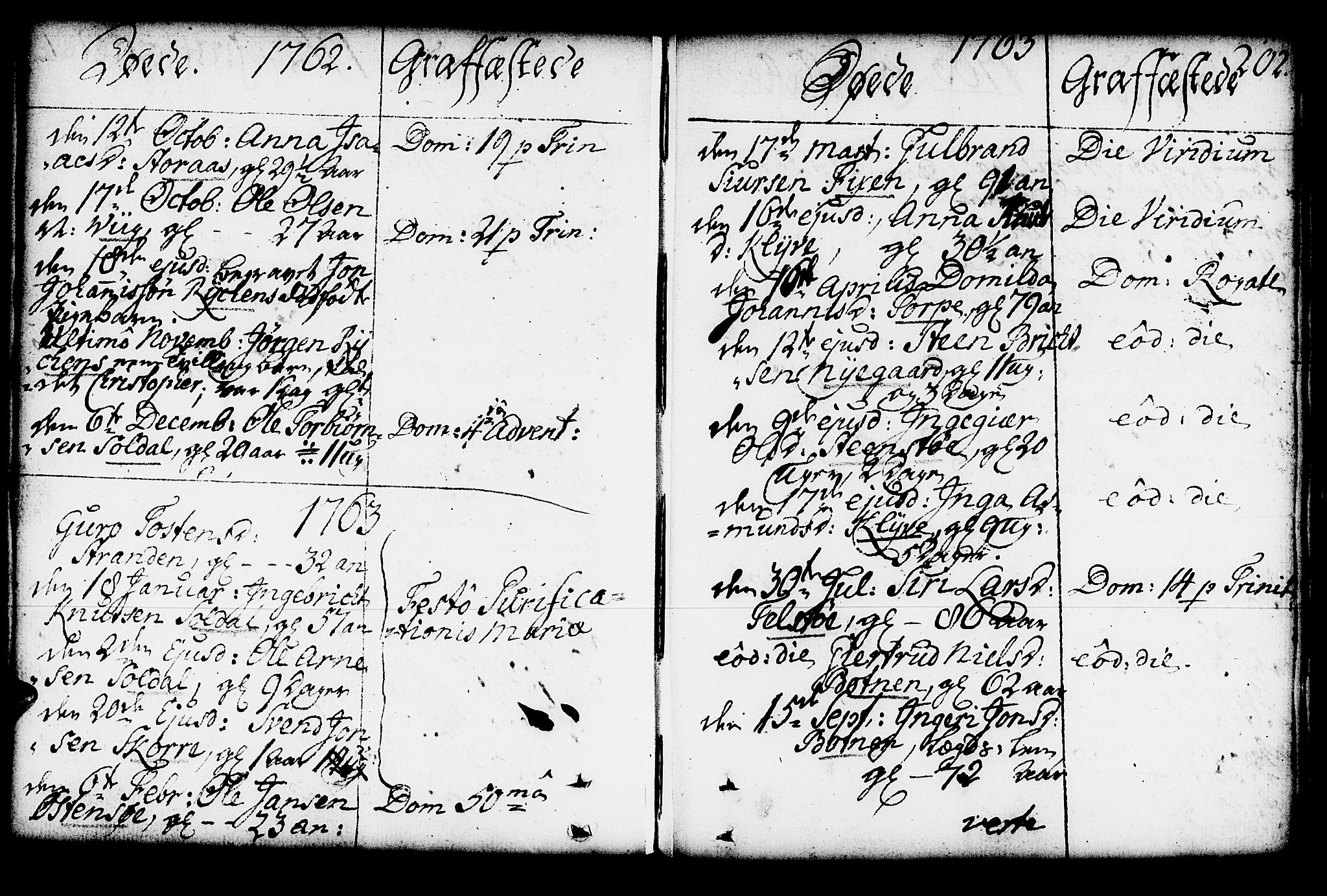 Kvam sokneprestembete, SAB/A-76201/H/Haa: Parish register (official) no. A 4, 1743-1795, p. 202