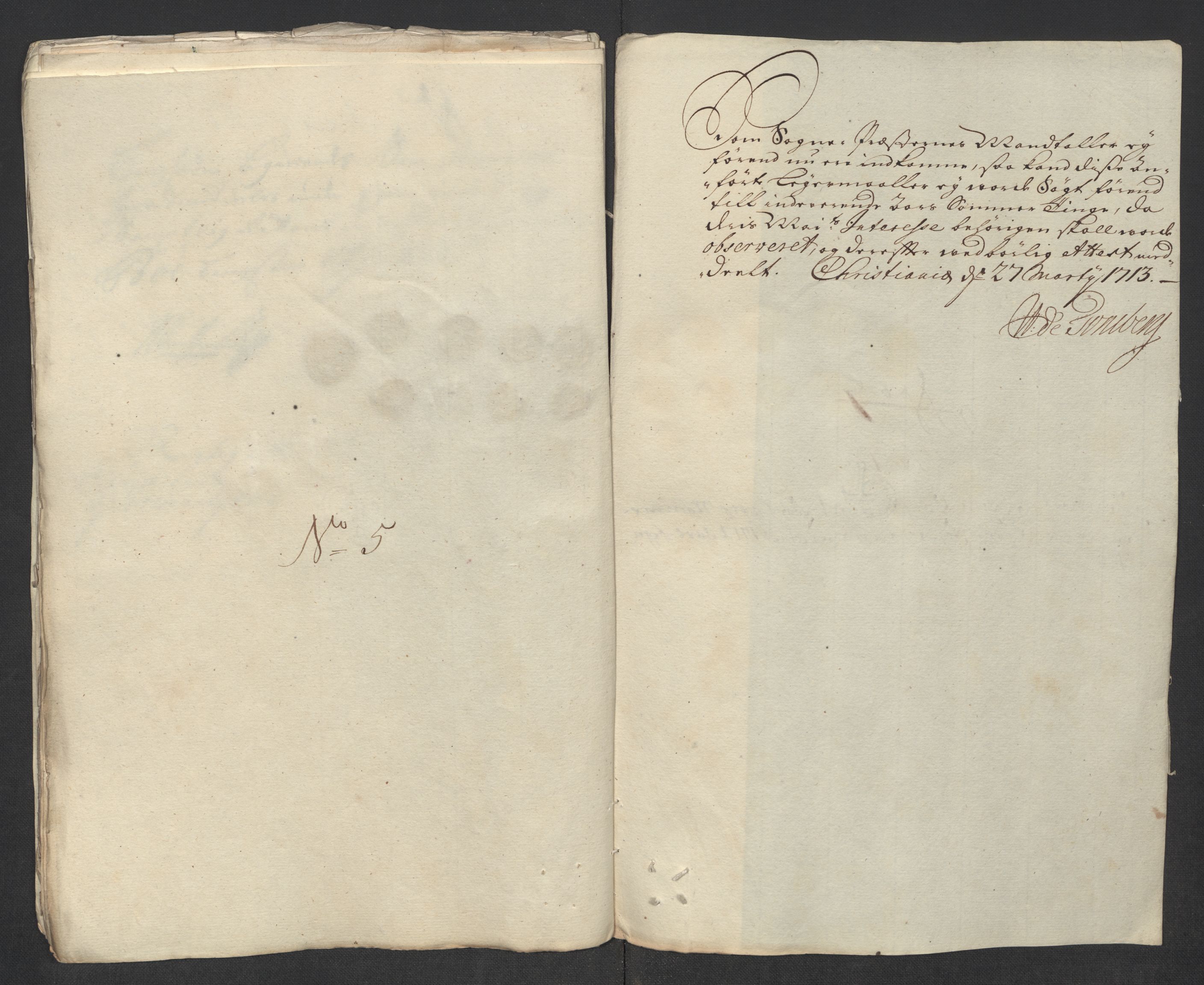 Rentekammeret inntil 1814, Reviderte regnskaper, Fogderegnskap, AV/RA-EA-4092/R24/L1587: Fogderegnskap Numedal og Sandsvær, 1712, p. 278