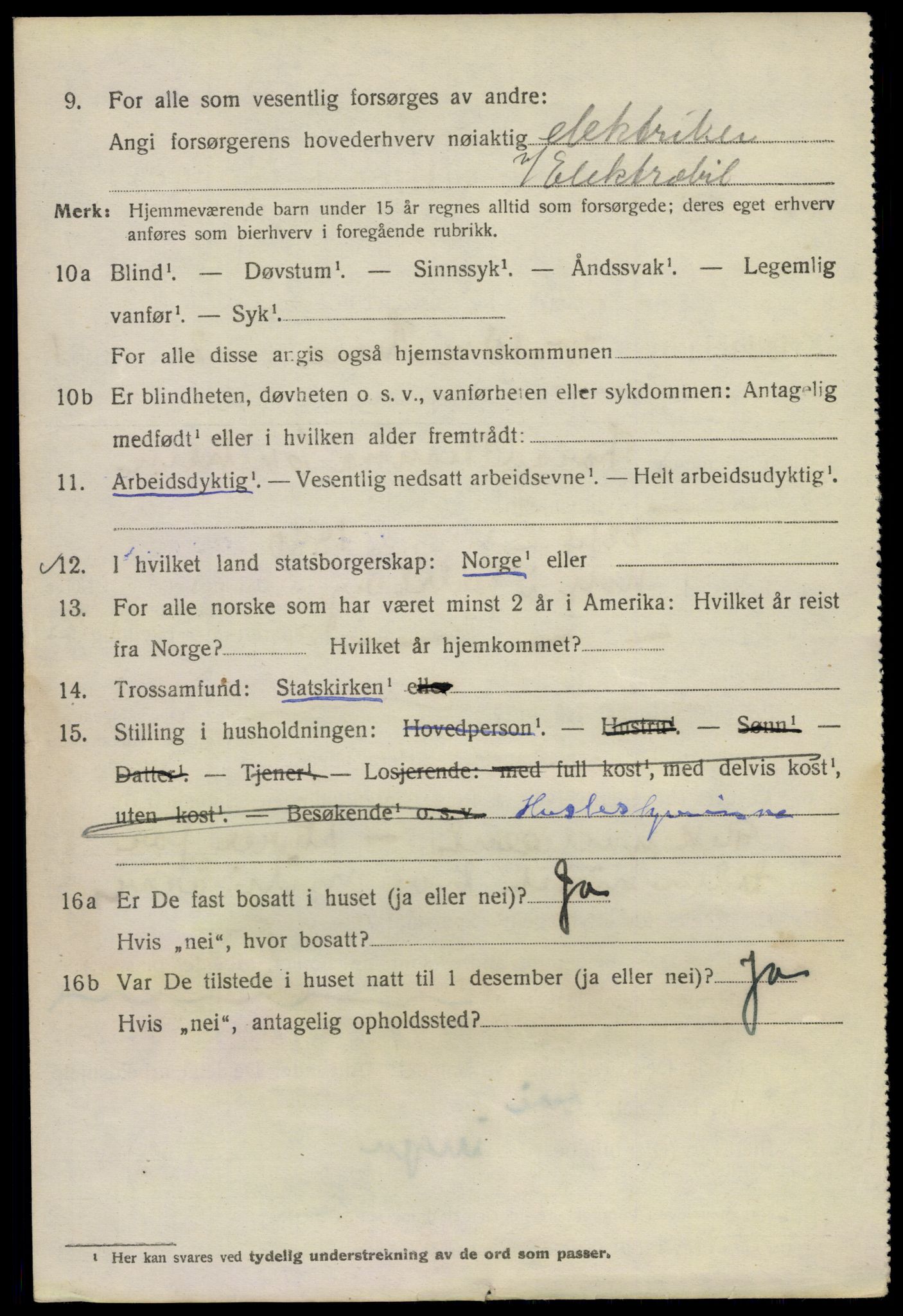 SAO, 1920 census for Kristiania, 1920, p. 644734