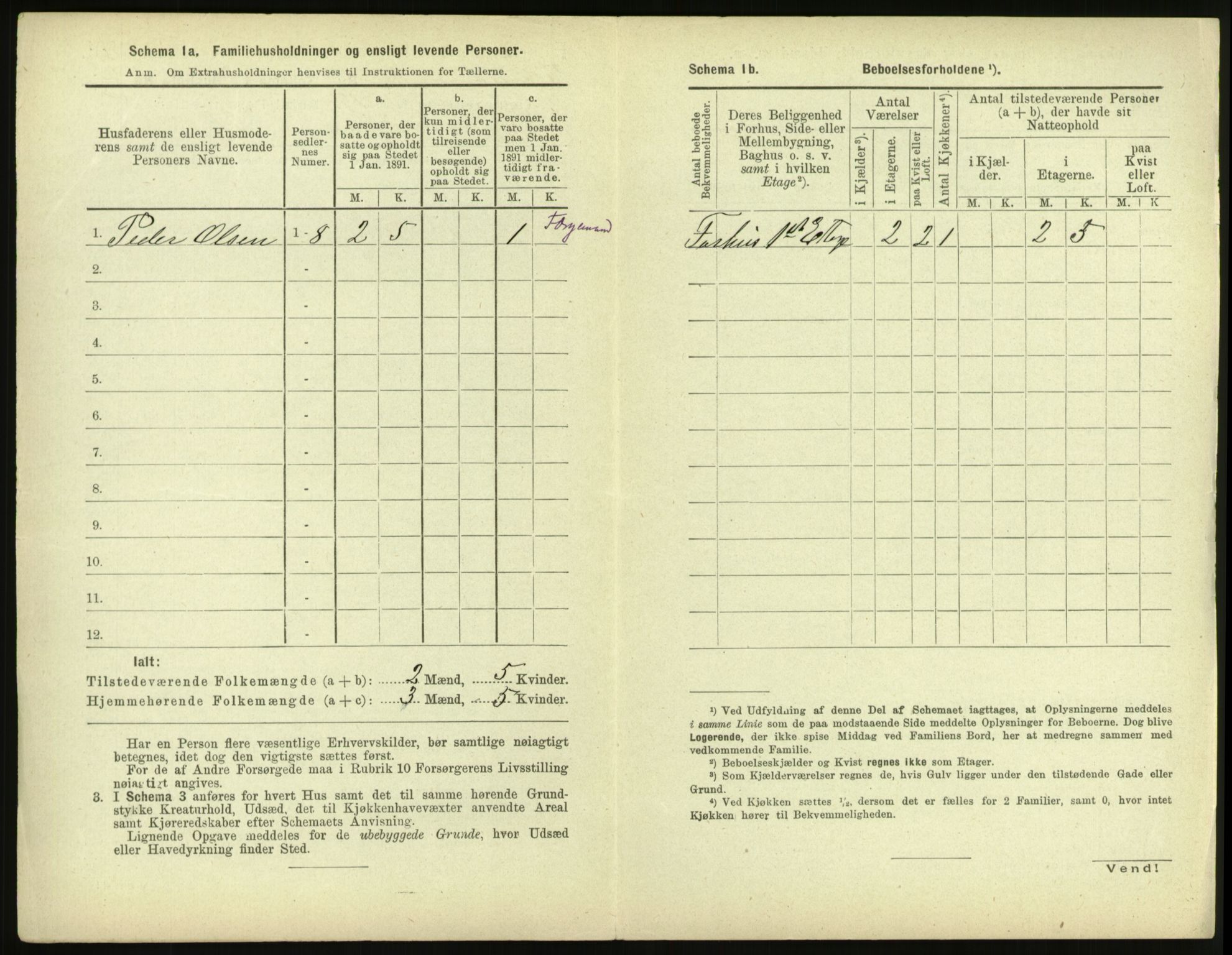 RA, 1891 census for 1503 Kristiansund, 1891, p. 1755