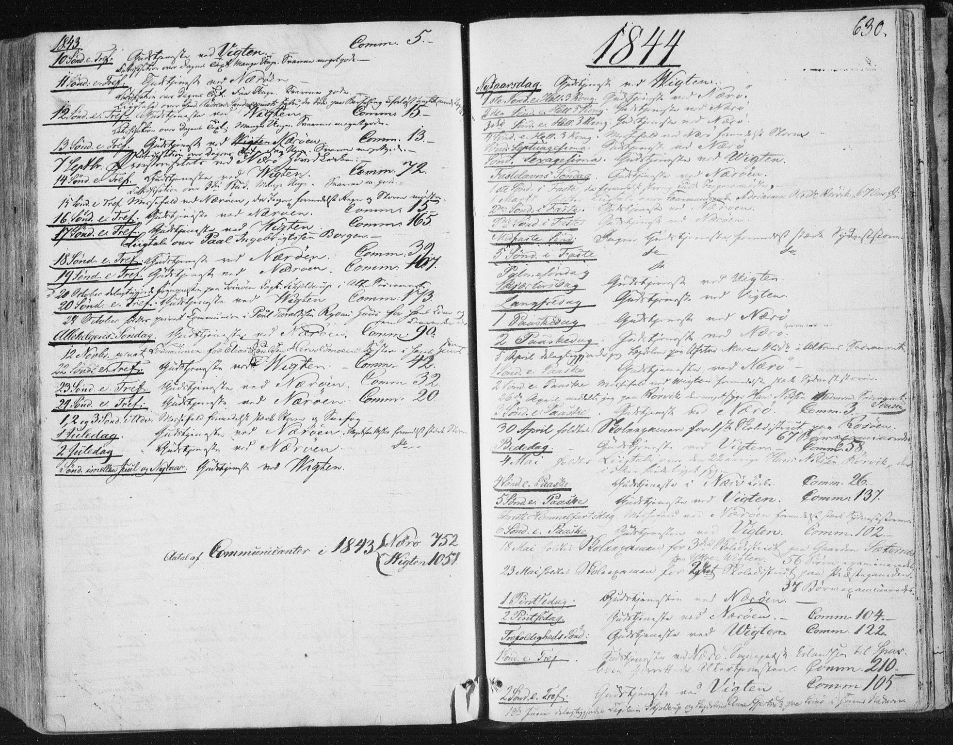 Ministerialprotokoller, klokkerbøker og fødselsregistre - Nord-Trøndelag, SAT/A-1458/784/L0669: Parish register (official) no. 784A04, 1829-1859, p. 630