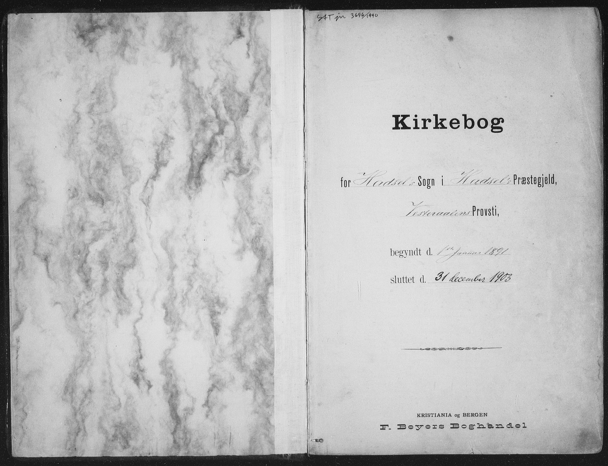 Ministerialprotokoller, klokkerbøker og fødselsregistre - Nordland, AV/SAT-A-1459/888/L1246: Parish register (official) no. 888A12, 1891-1903